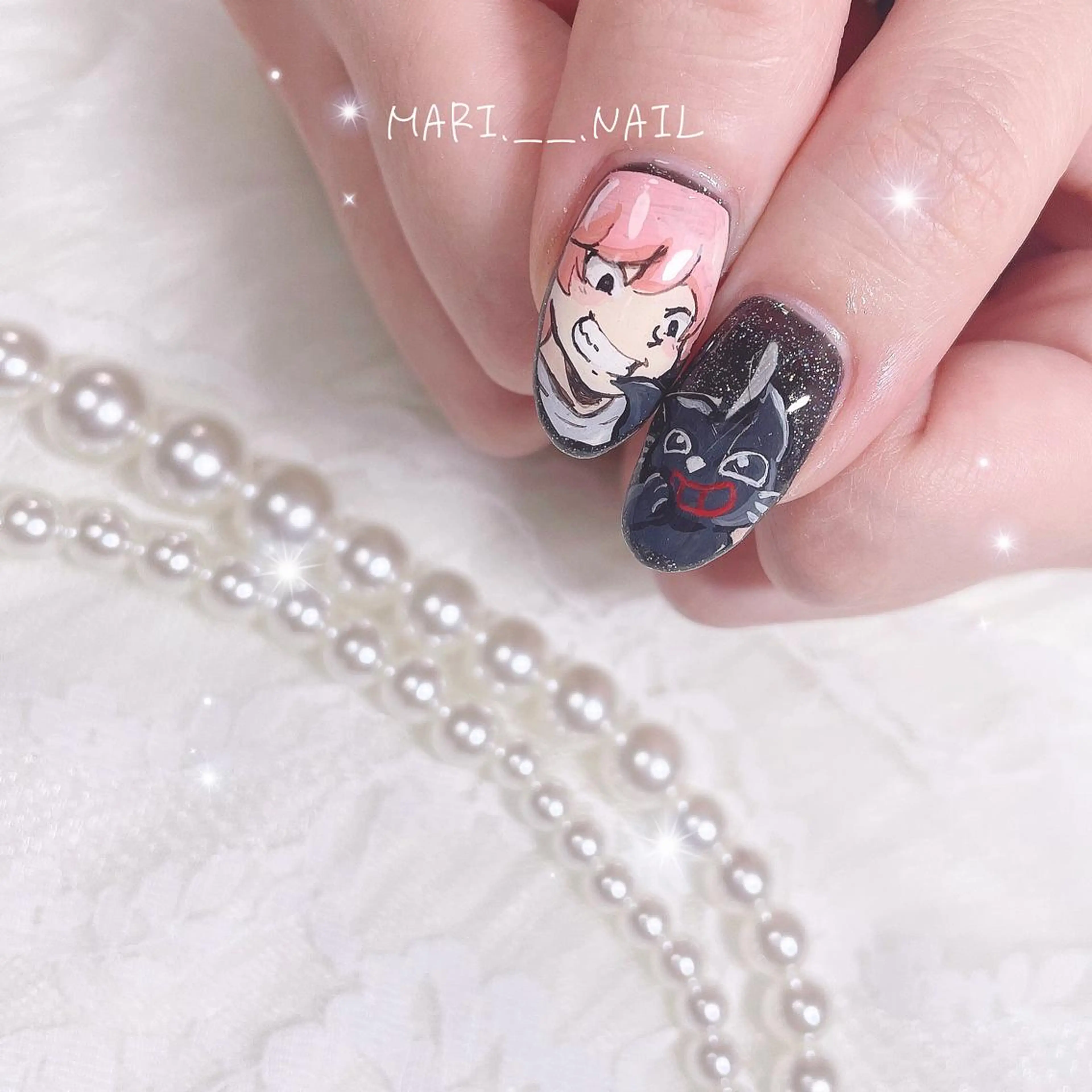 ネイル 🎀 Mayu 🎀痛ネイルのネイルデザイン