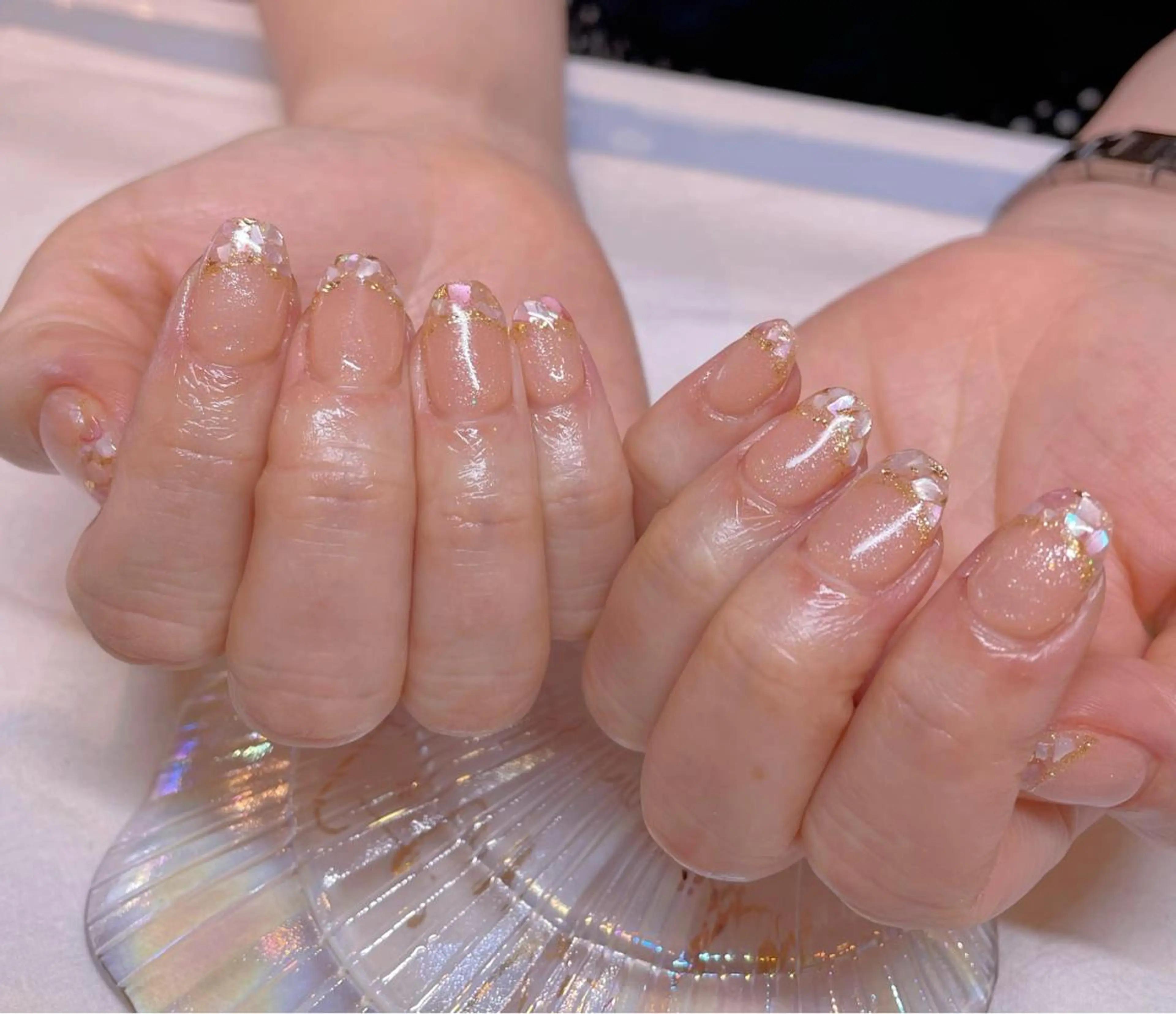 ネイル フレンチネイル ハンドネイル ネイリスト ❄️ユキ❄️のネイルデザイン