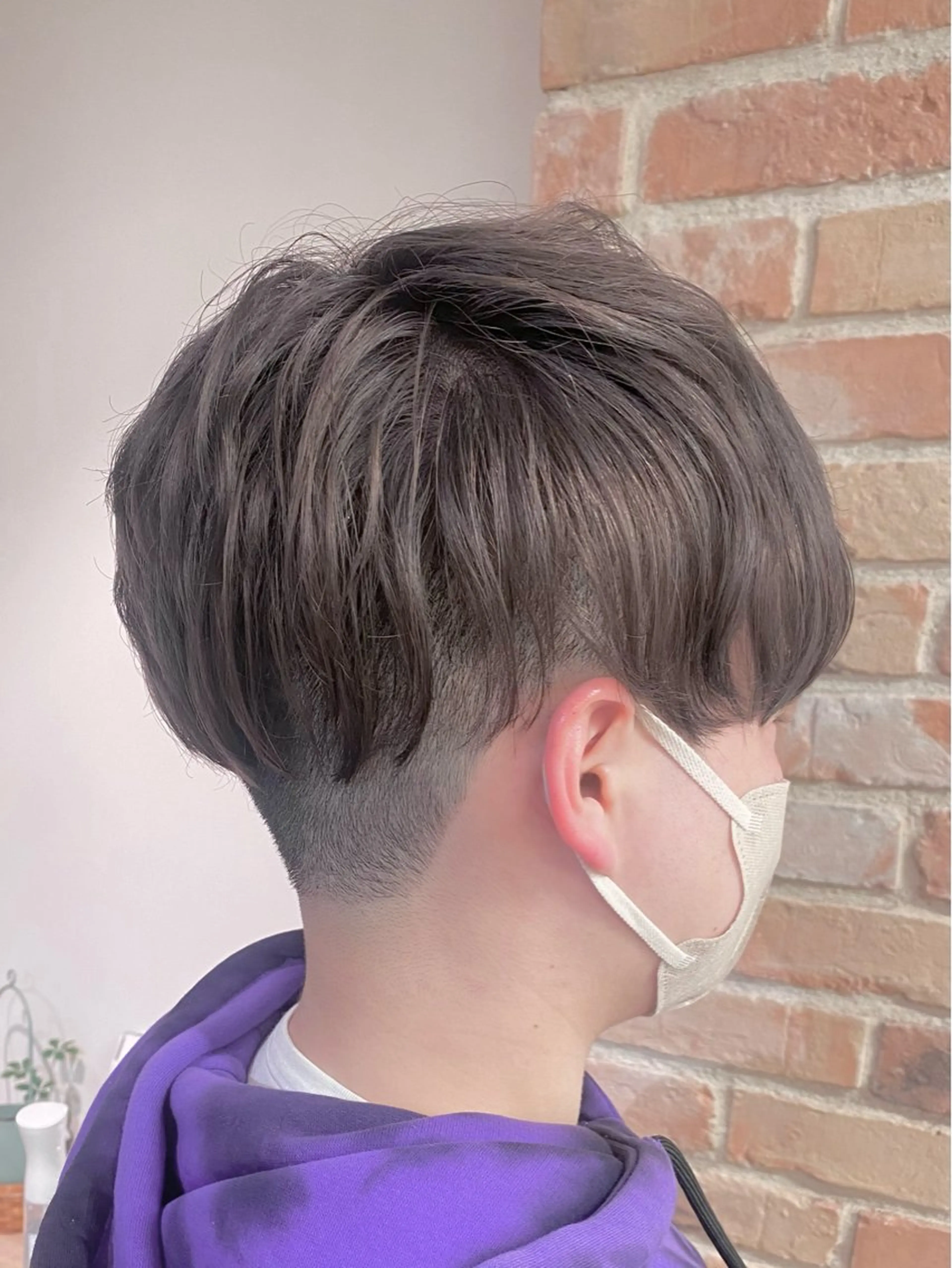 ショート カラー メンズ 古川 琴美のヘアスタイル