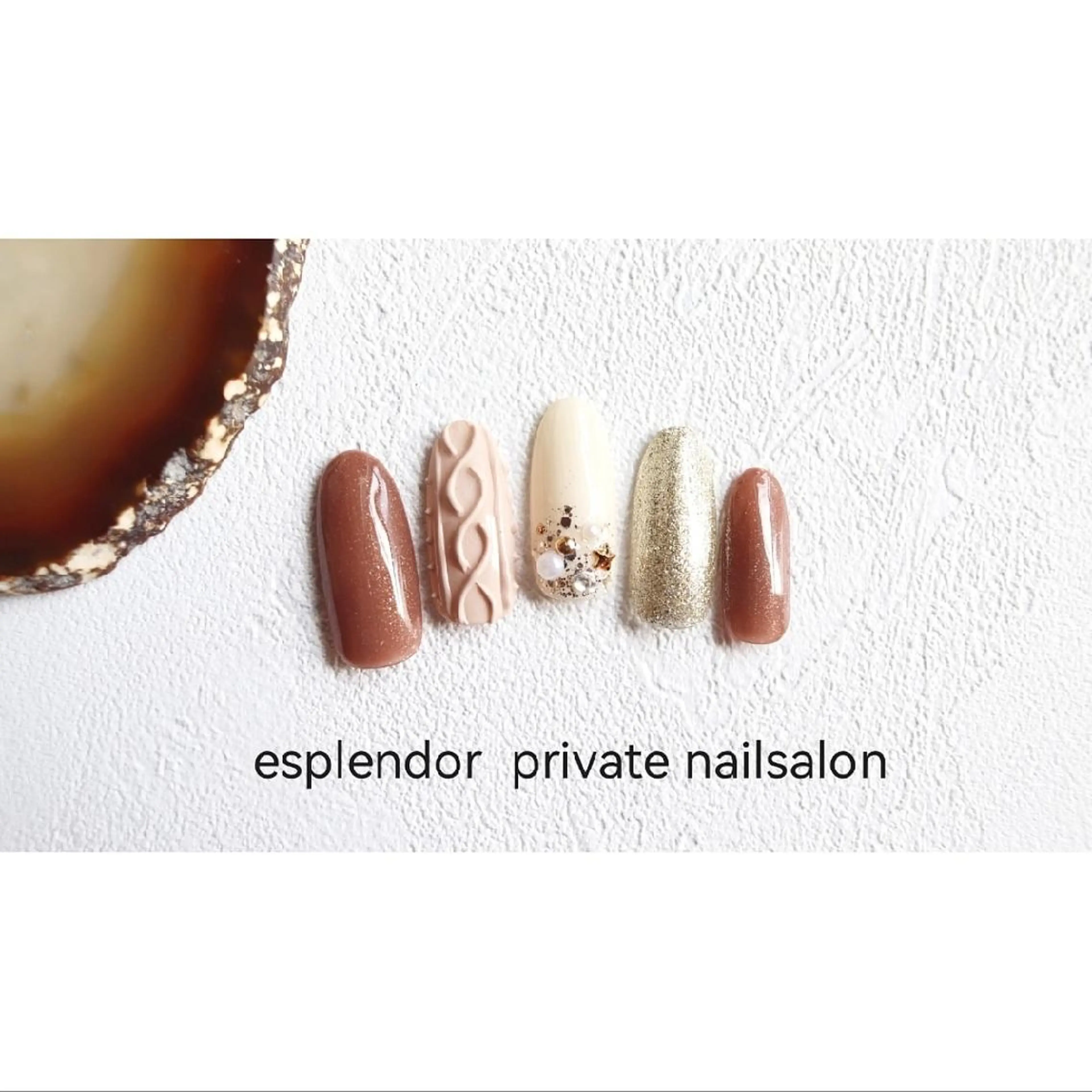 ネイル 冬ネイル esplendor  エスプレンドル所属・esplendor  エスプレンドルのネイルデザイン