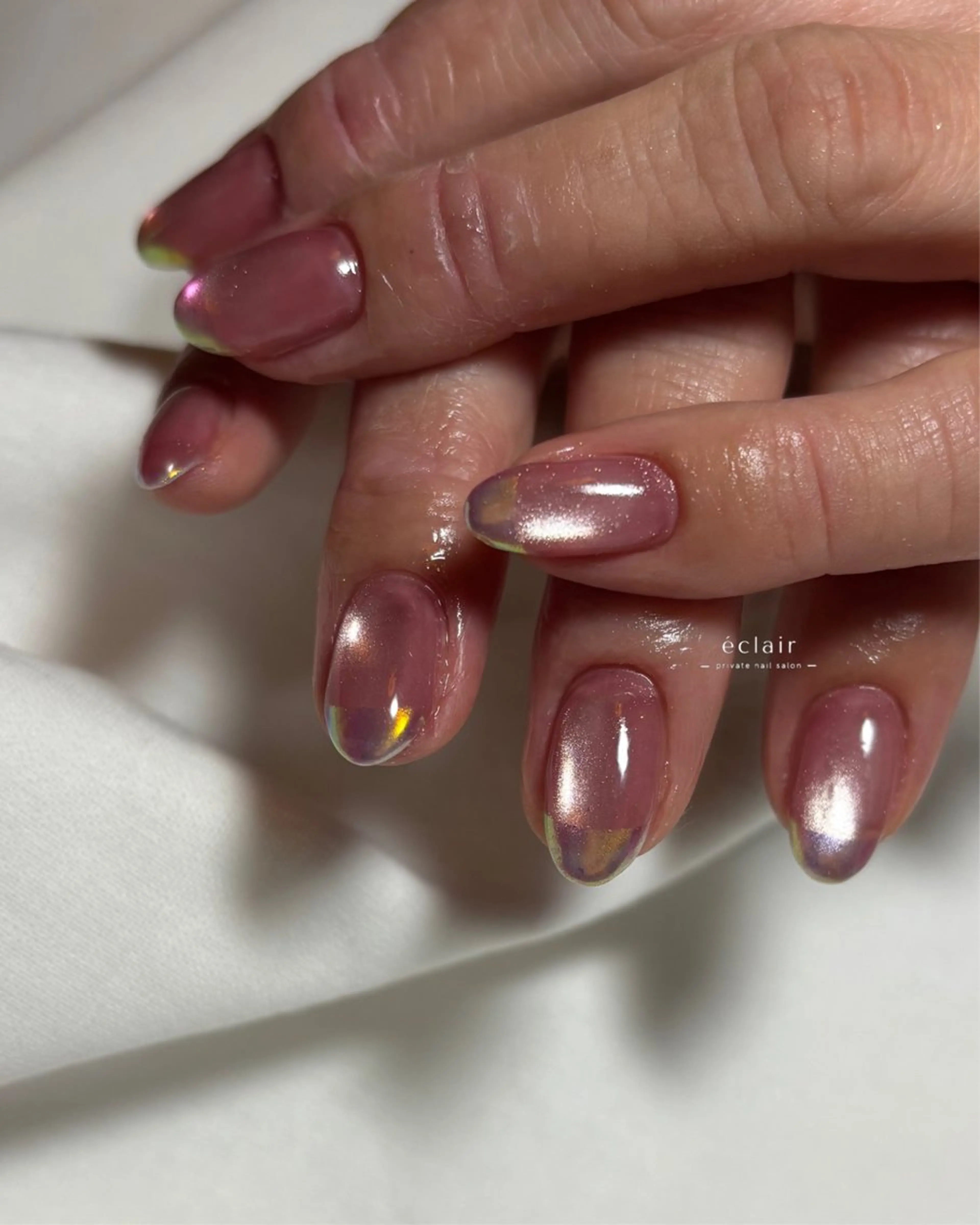 ネイル ハンドネイル - Éclair - hitomiのネイルデザイン
