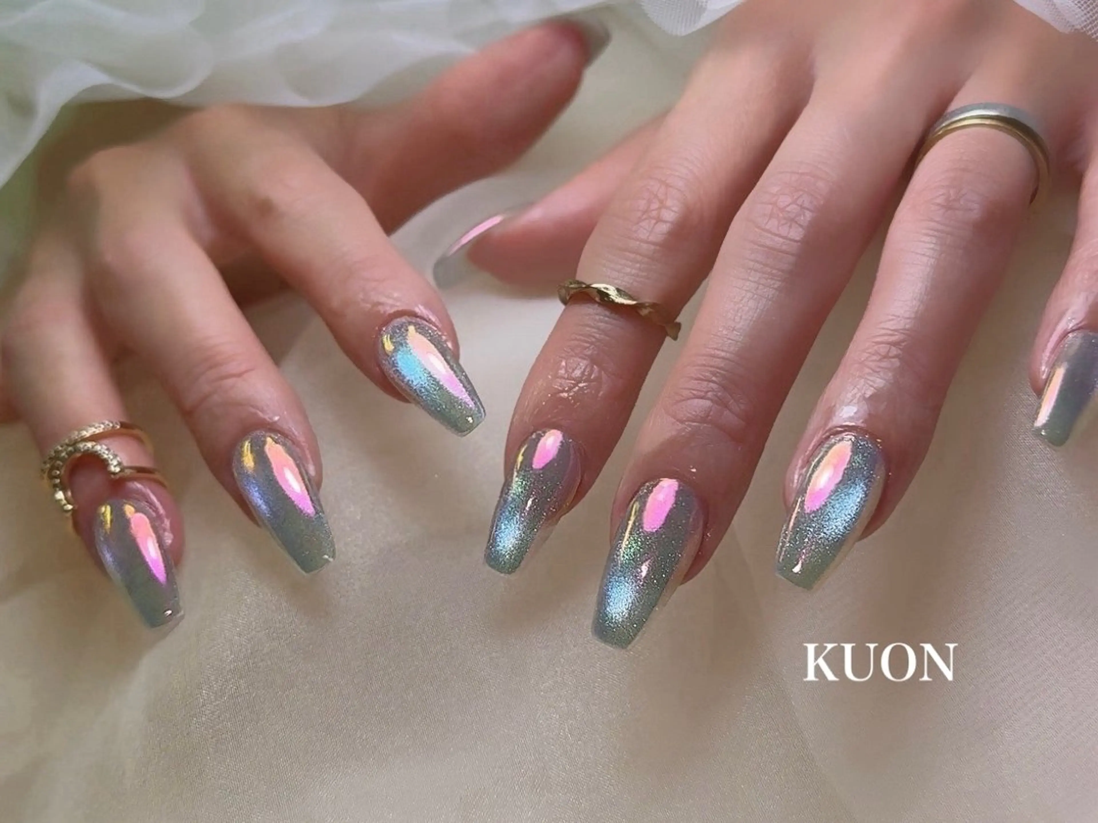 【オフ無し】マグネット×ミラーパウダー🪞✨の写真