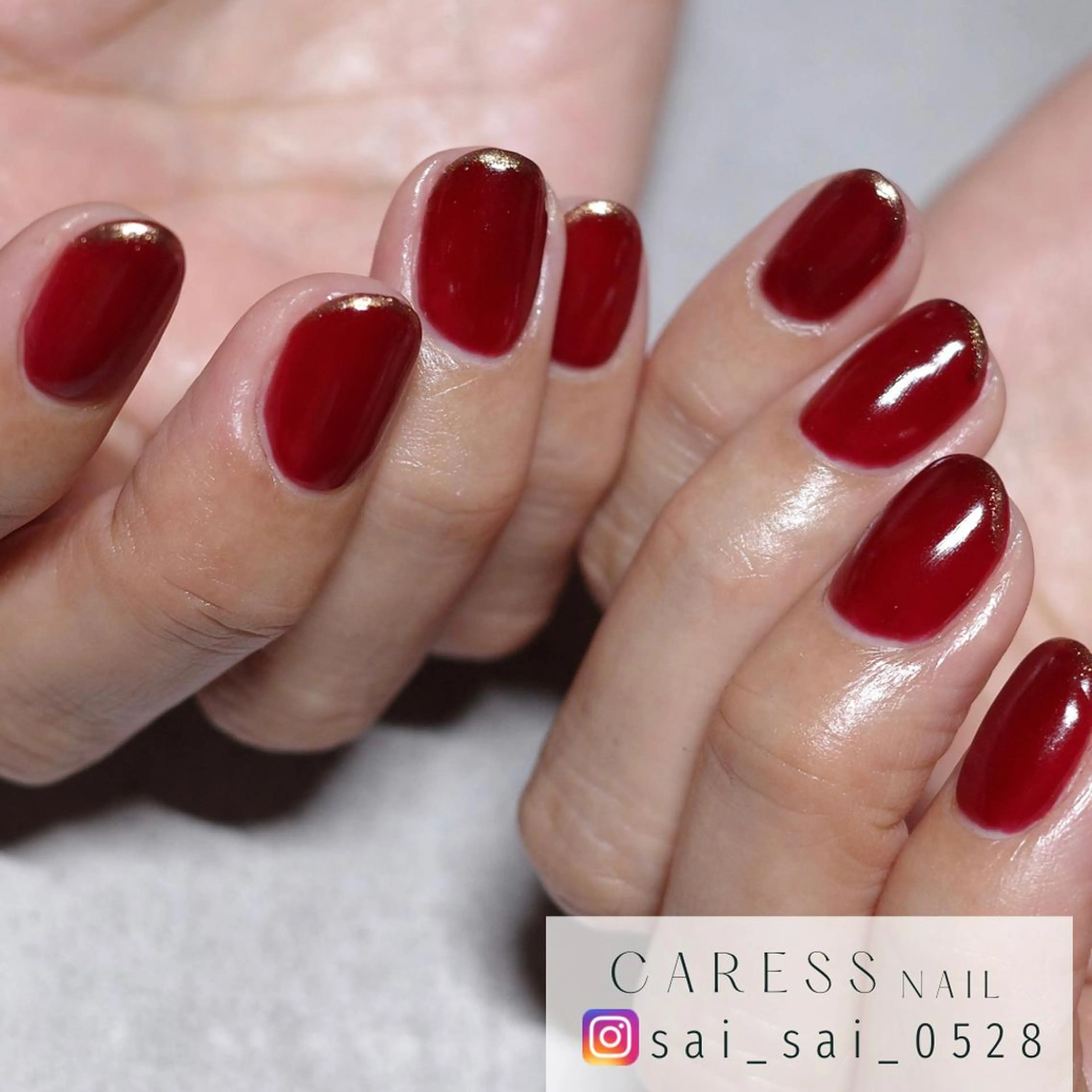 ネイル caress  nail カレスネイル　代々木上原所属・カレスネイル さいのネイルデザイン