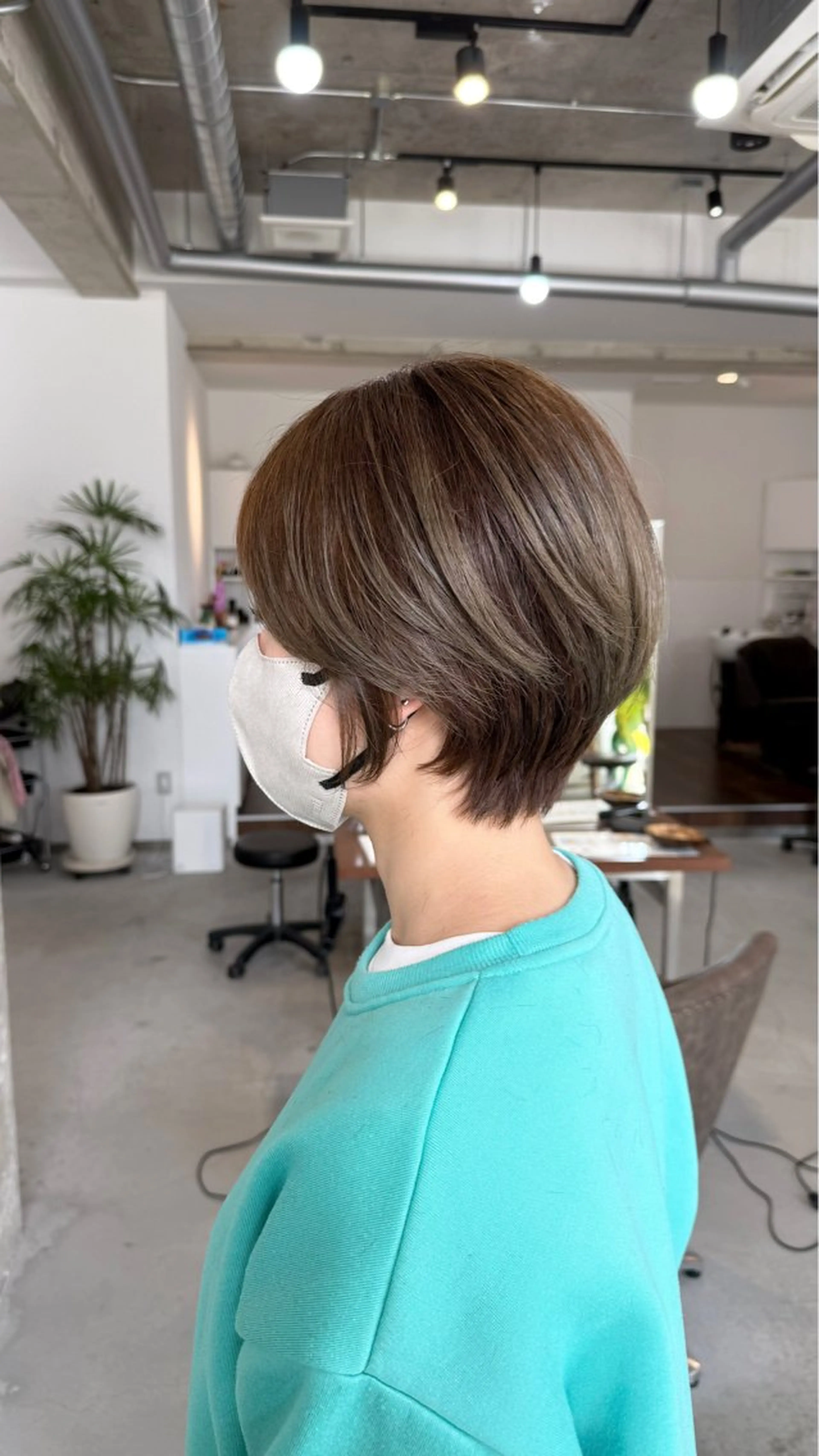 ショート ショートヘア カット ヘアカラー トリートメント カイリ /レイヤーカットのヘアスタイル