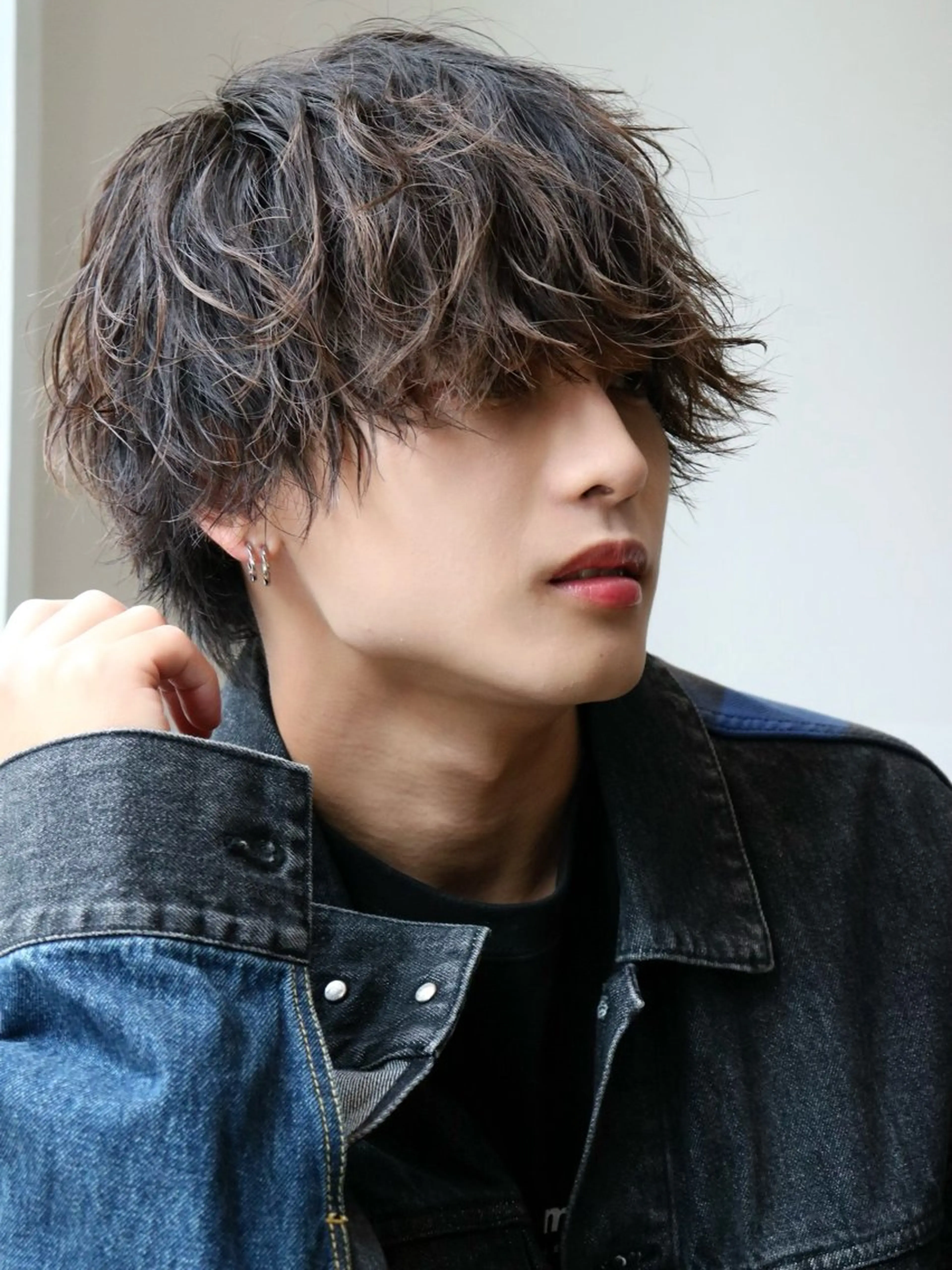 メンズ メンズパーマ 波巻きパーマ カット パーマ 【公式】LUCEY 川越のヘアスタイル