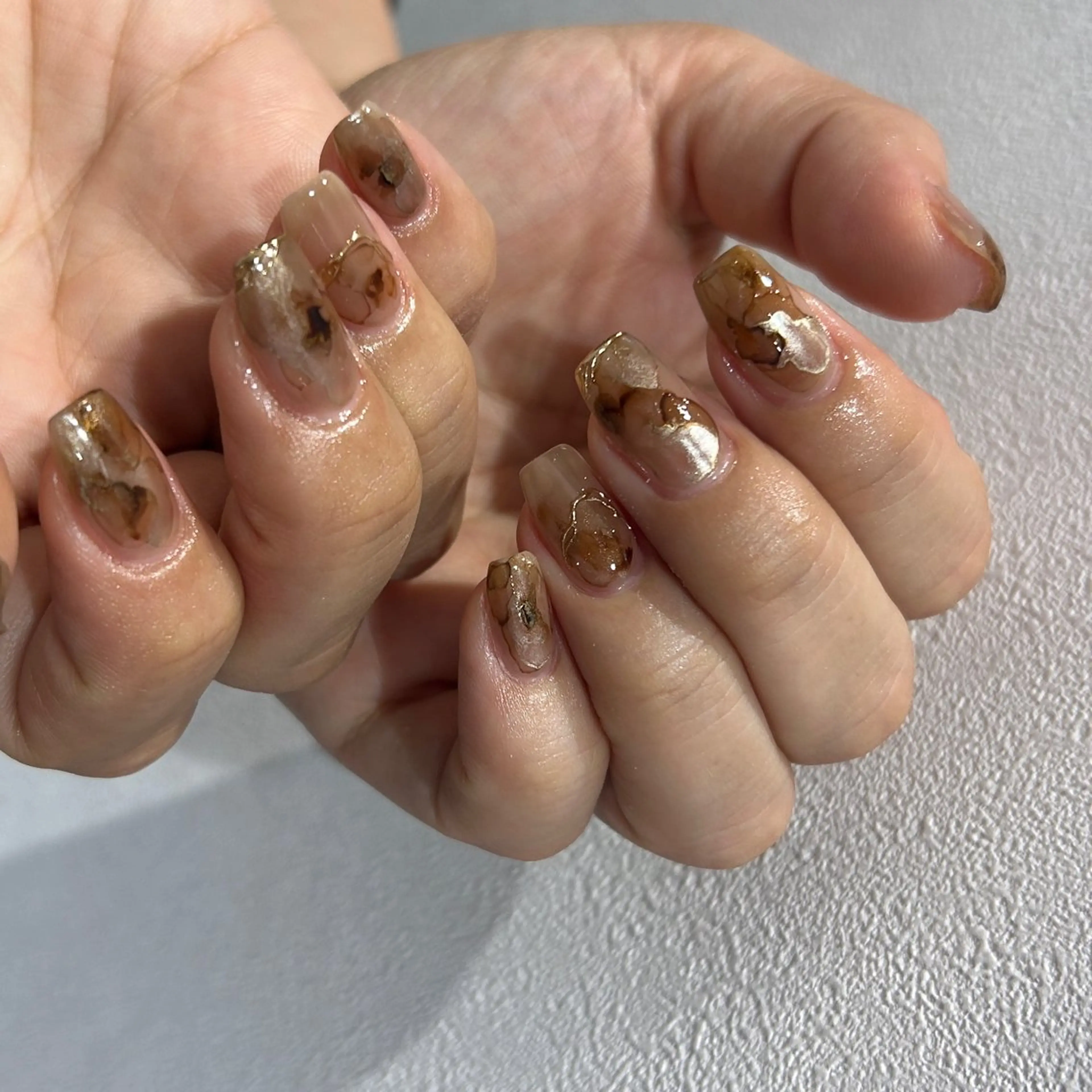 ネイル ハンドネイル NINEnami ニュアンスネイルのネイルデザイン