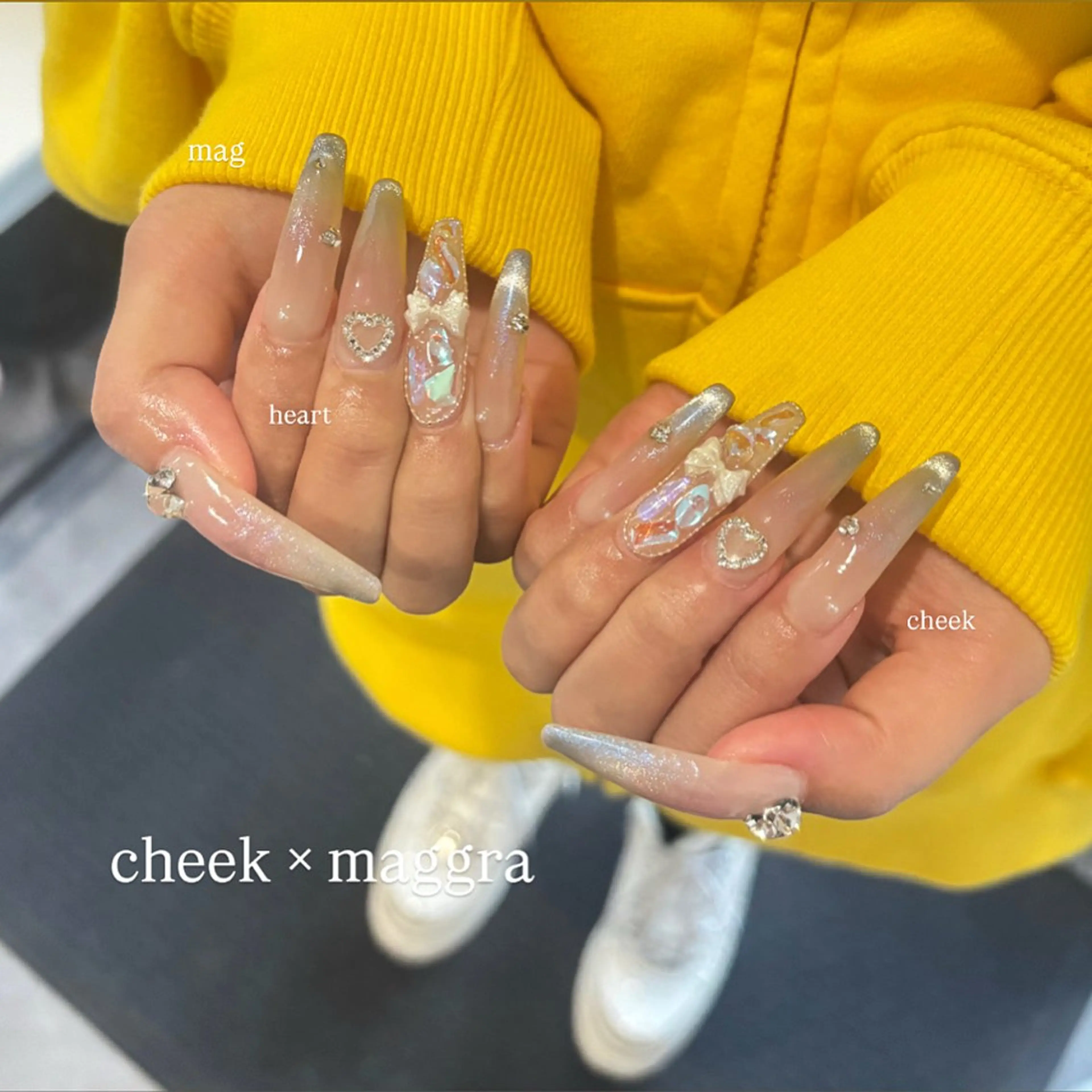 ネイル ハンドネイル 鈴木 結万のネイルデザイン