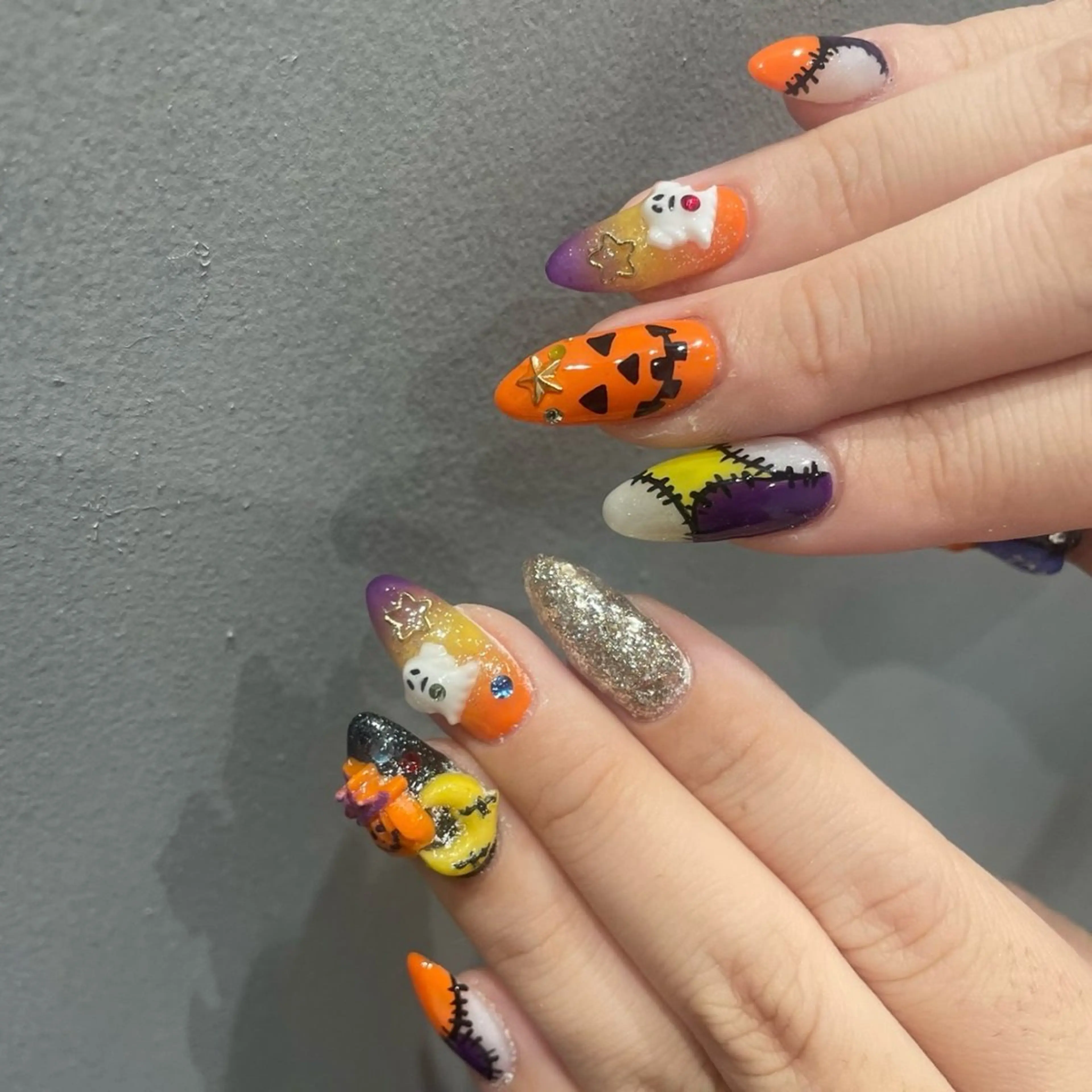 ネイル フラッシュネイル フットネイル ジェルネイル ラメ(グリッター) ラメグラデーション ハンドネイル beautysalonLino所属・ネイルサロン ⭐︎Linoのその他イメージ