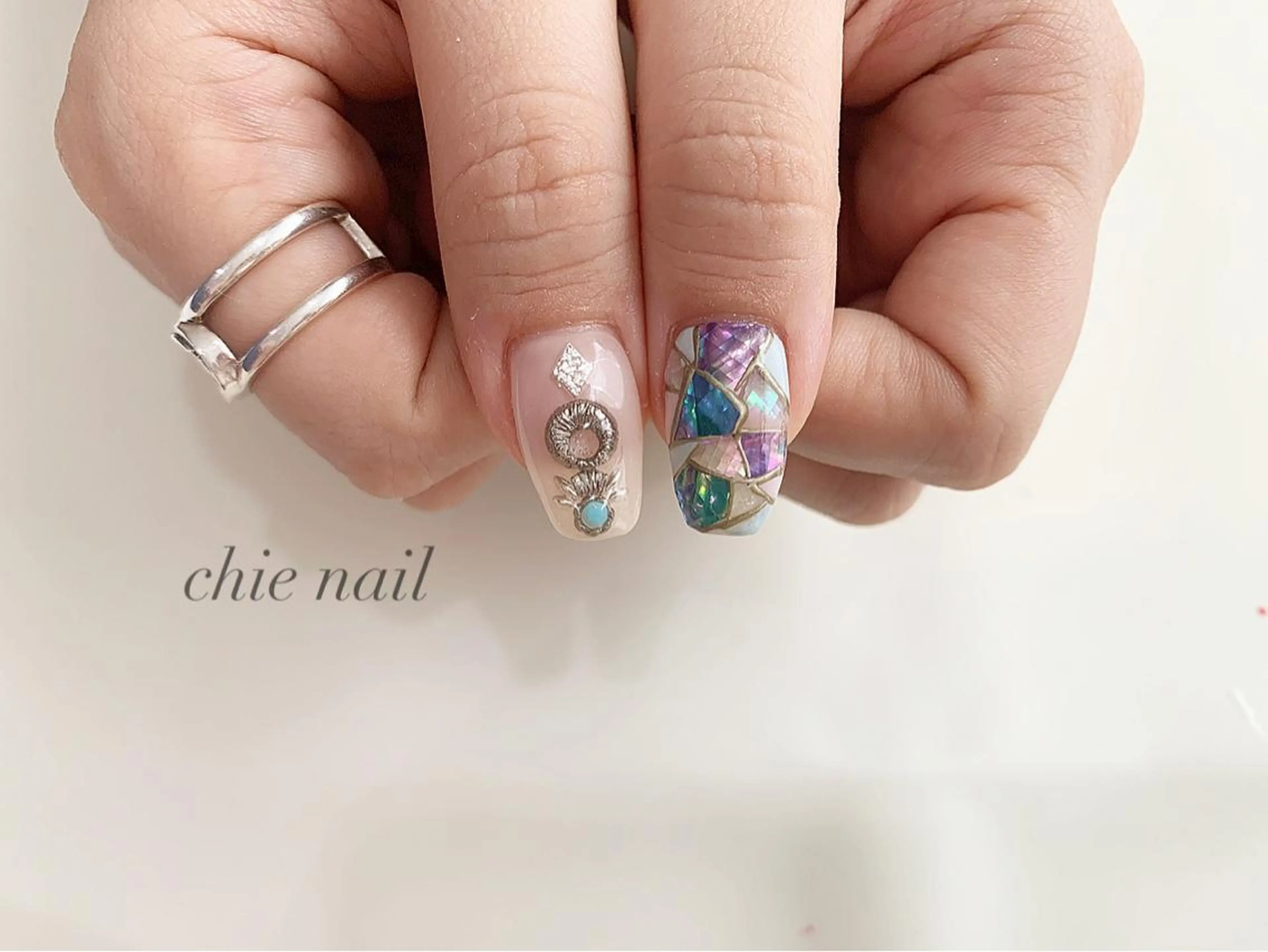 ネイル ハンドネイル 森ノ宮❤︎ chieのネイルデザイン