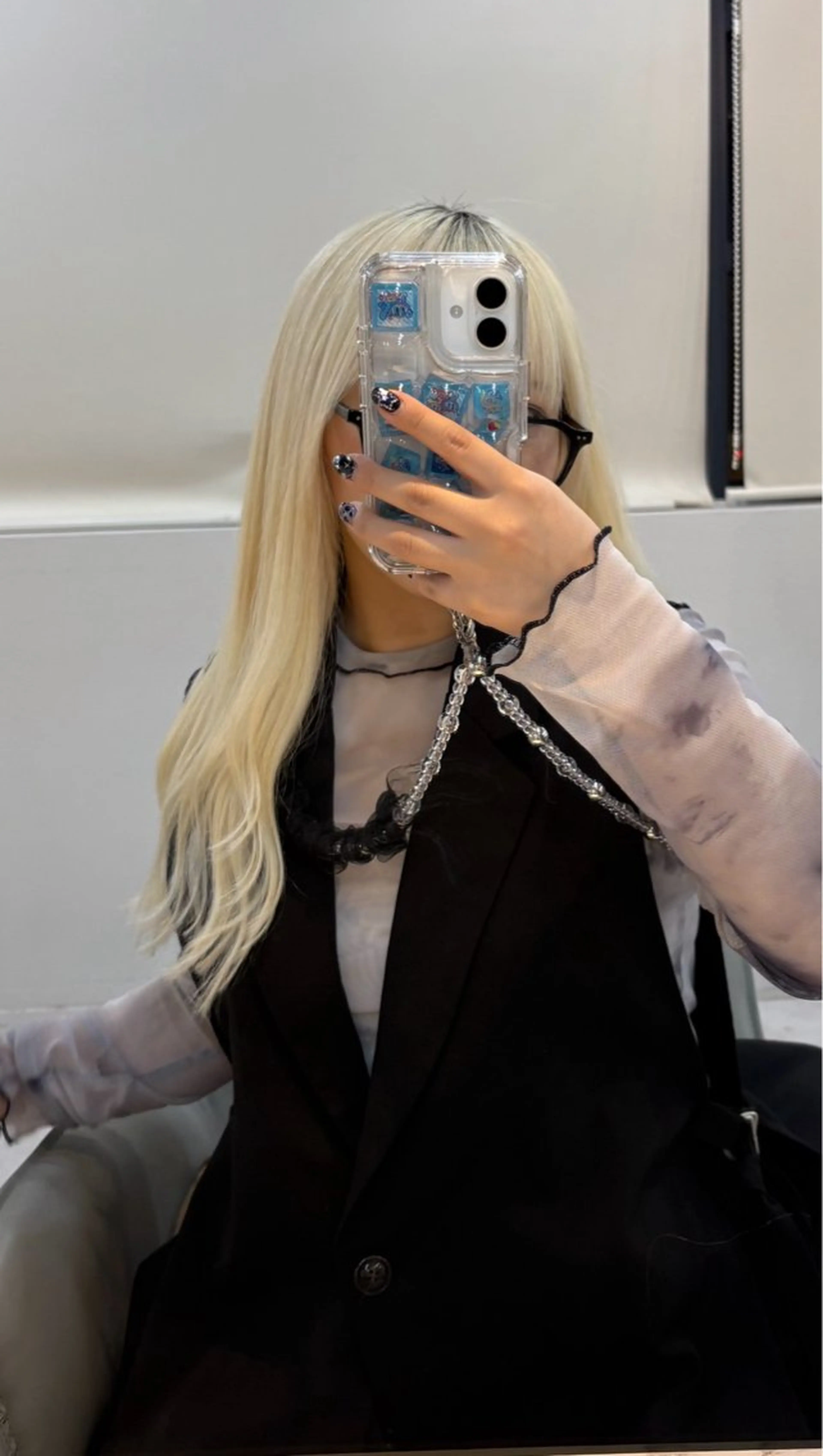 ロング 【渋谷ハイトーン/ ブリーチ】ミサキ🎀のヘアスタイル