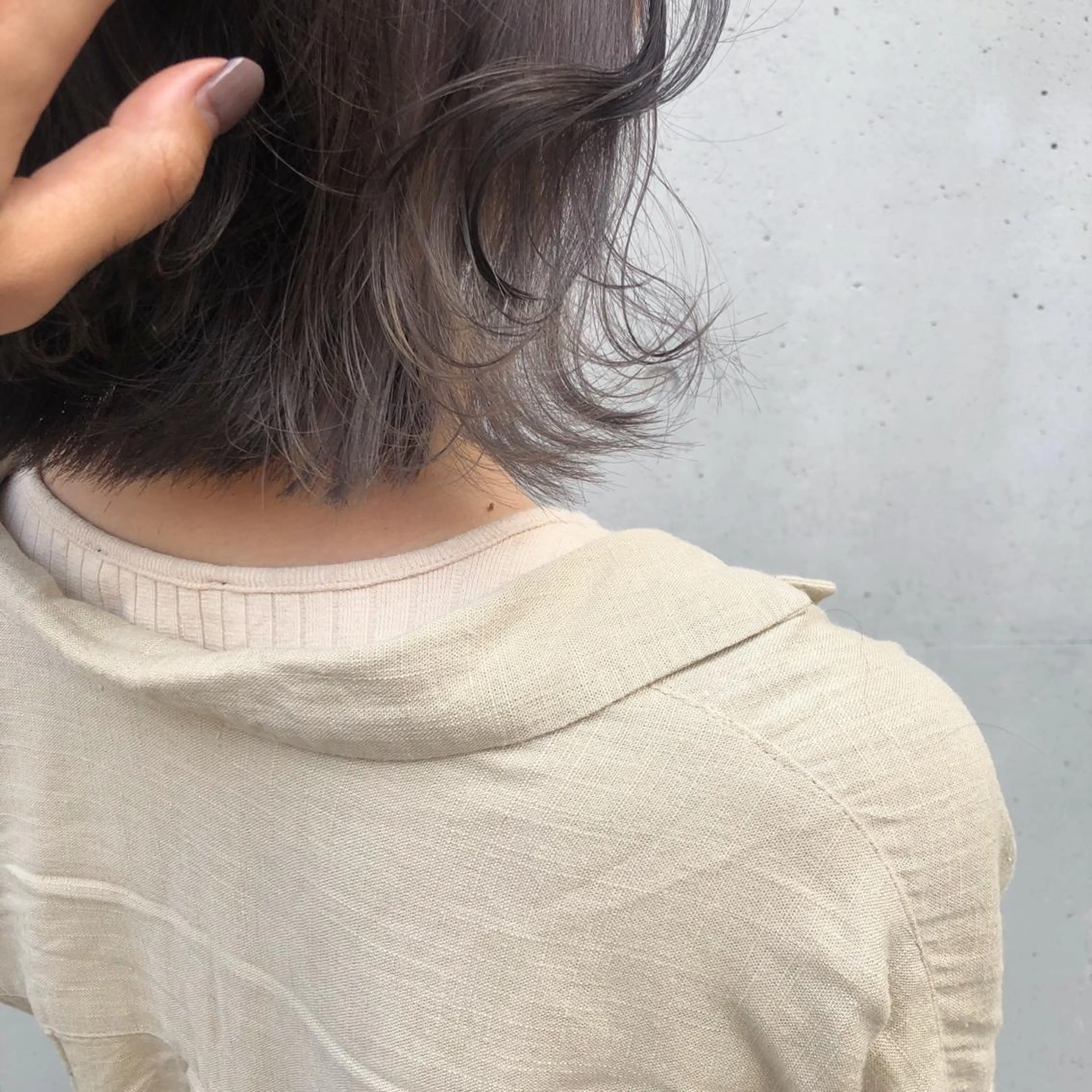 ミディアム カラー ヘアアレンジ インナーカラー カット ヘアカラー トリートメント 酸性縮毛矯正🧴韓国 レイヤー/髪質改善のヘアスタイル