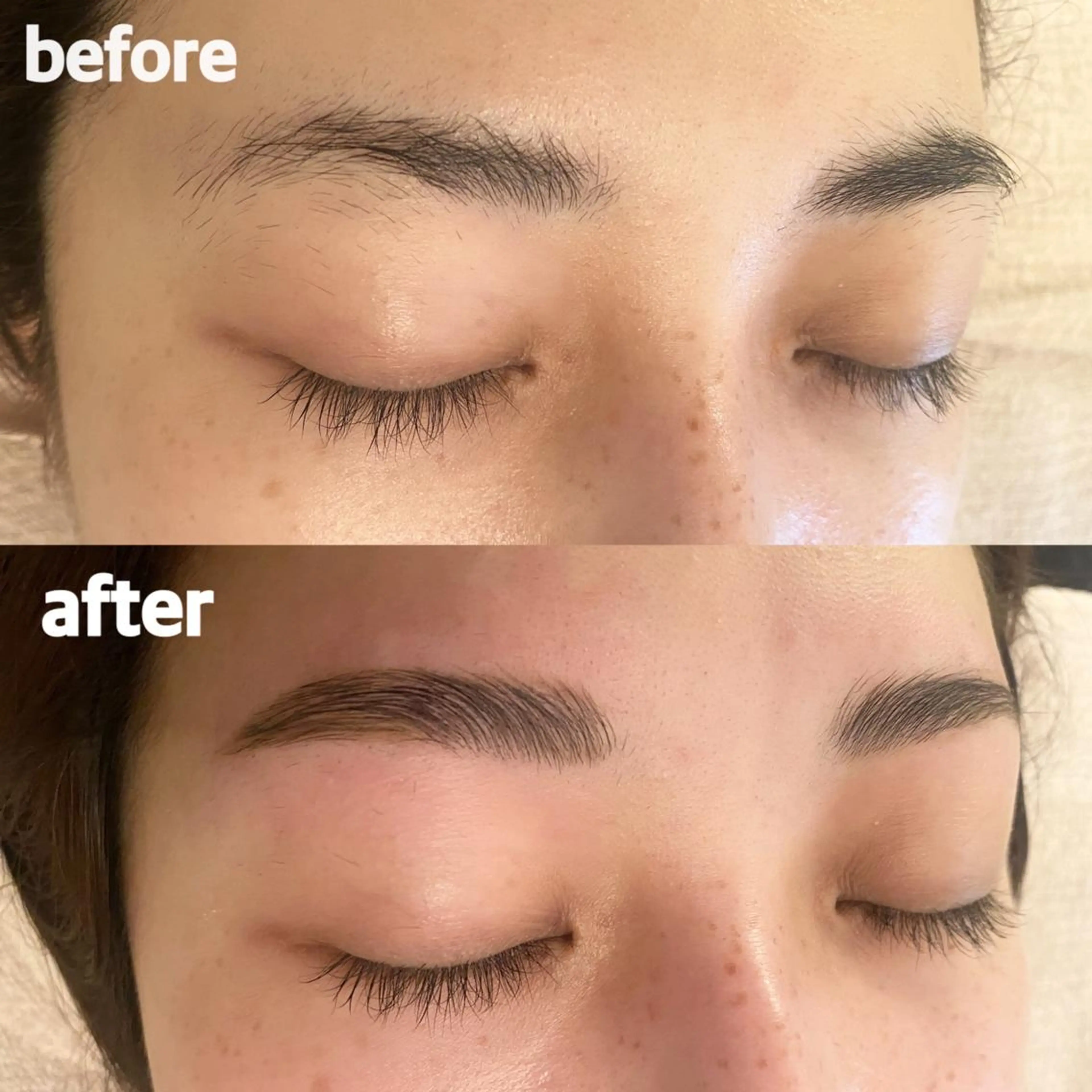 アイブロウ ハリウッドブロウリフト 眉毛ワックス脱毛 鈴木 愛花のエステ・リラクイメージ