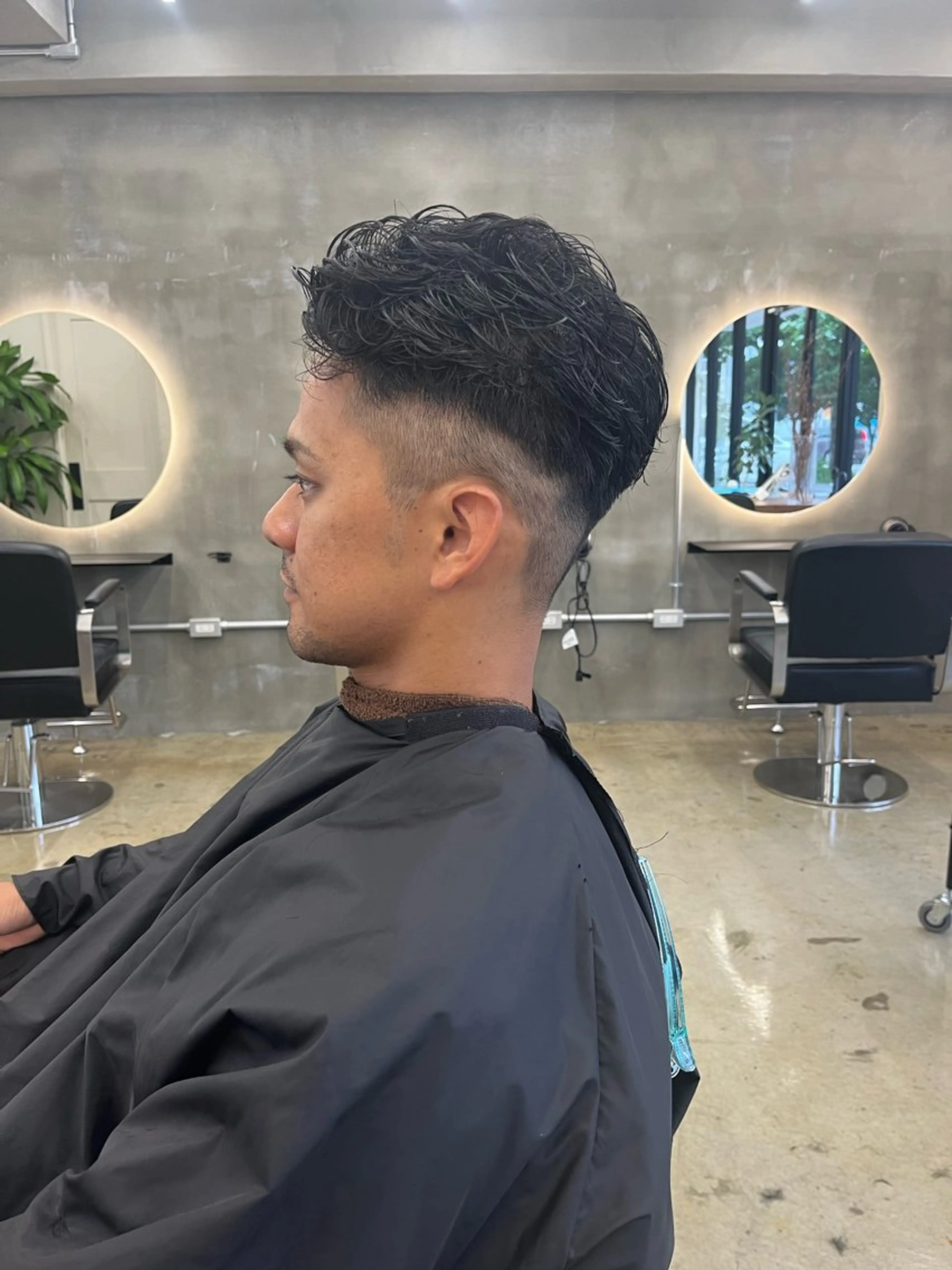 ショート パーマ メンズ オオソコ マサユキのヘアスタイル