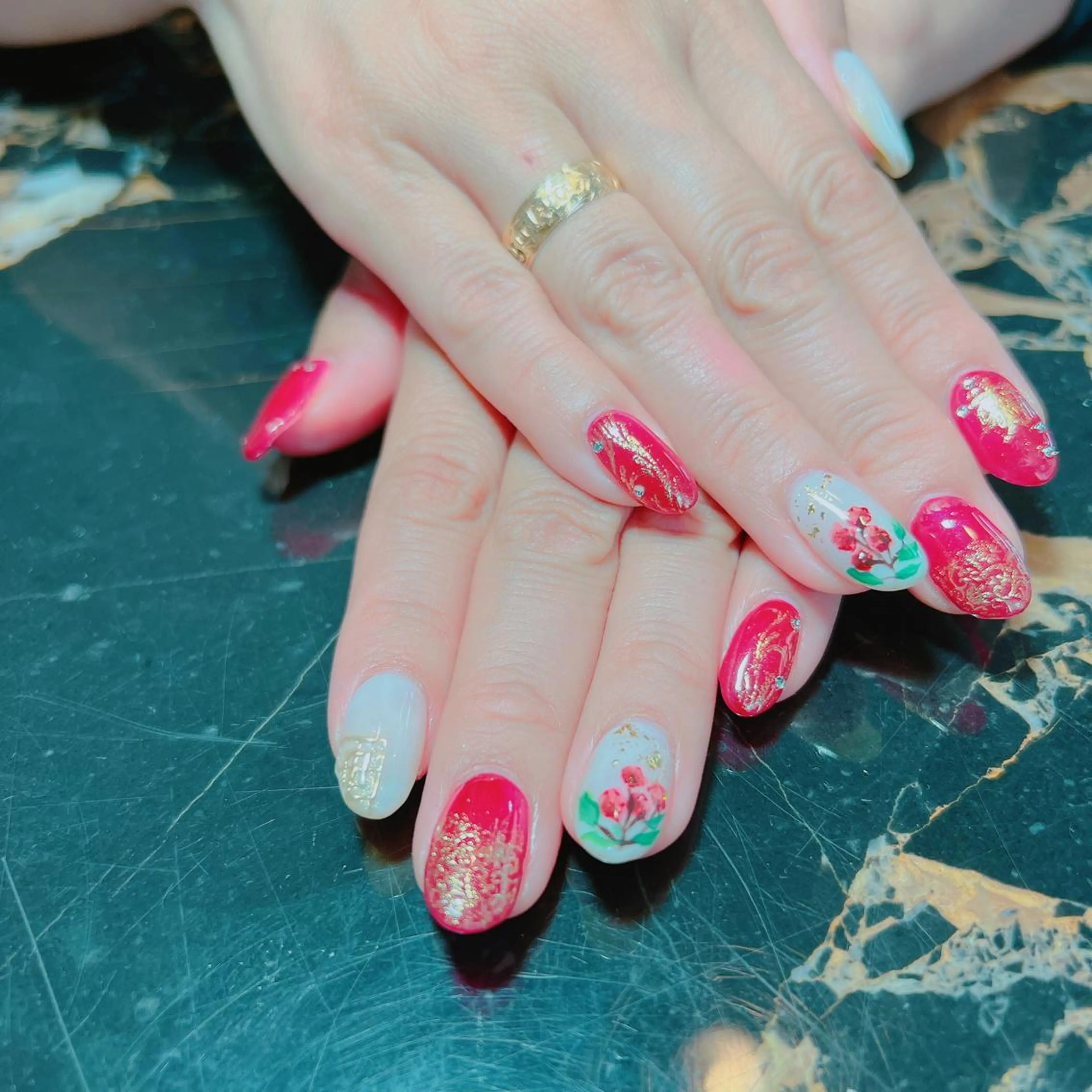 ネイル ハンドネイル たきぐち みちこのネイルデザイン