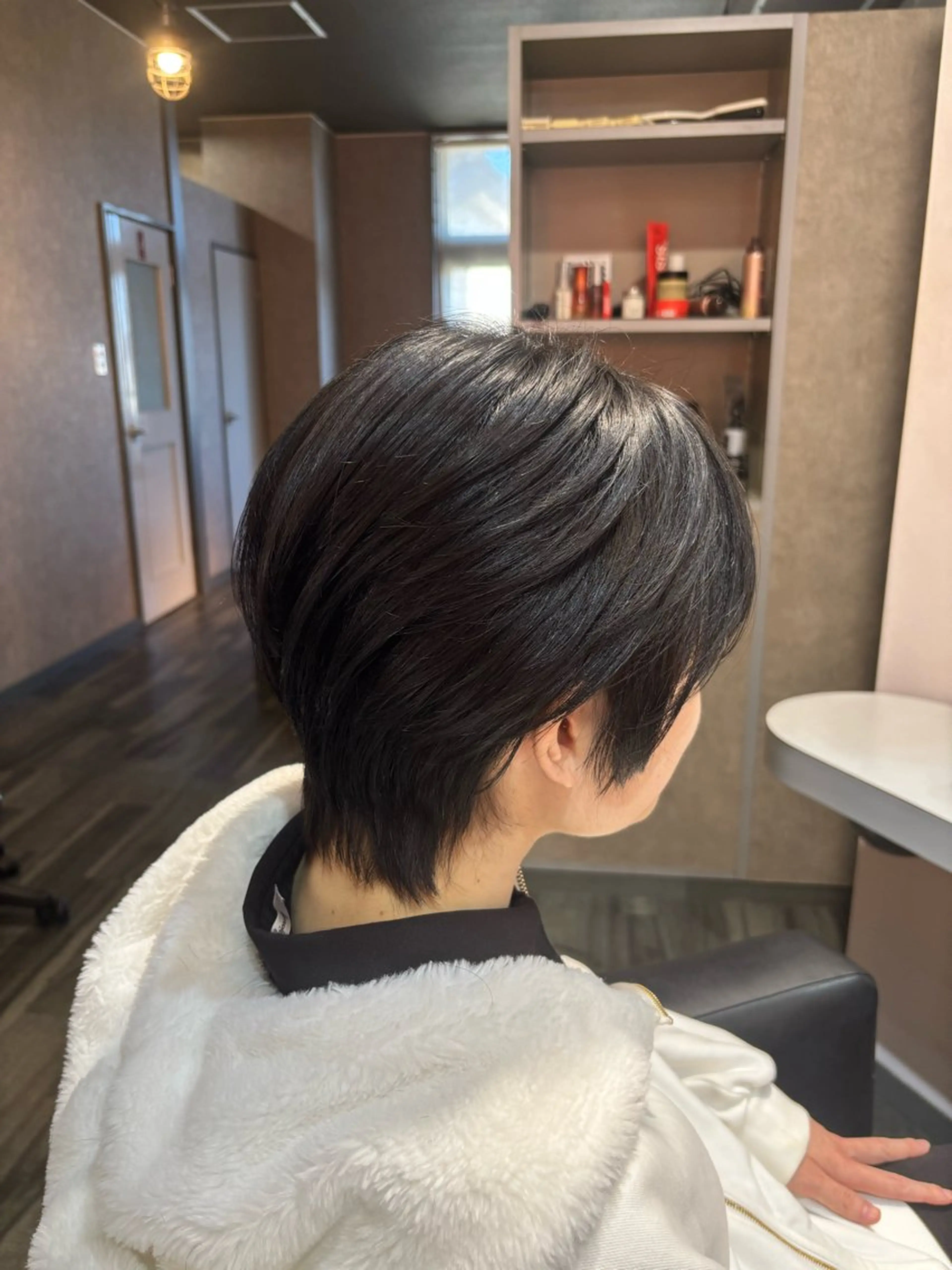 ショート ショートヘア ウルフカット カット bambi所属・杉山 晃太のヘアスタイル