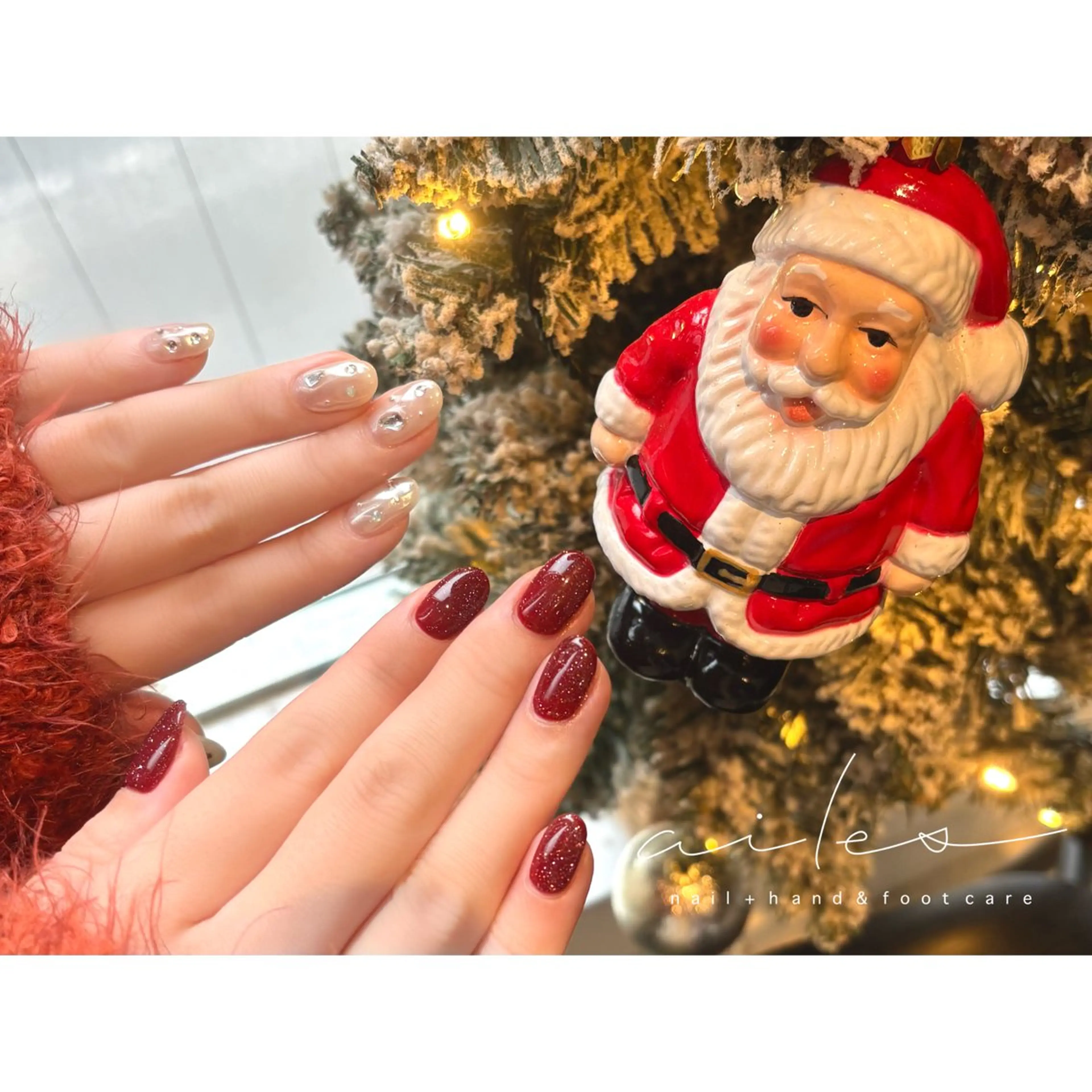 ネイル エールバイクレアチュールドゥエ所属・ailes柏 せきねのネイルデザイン