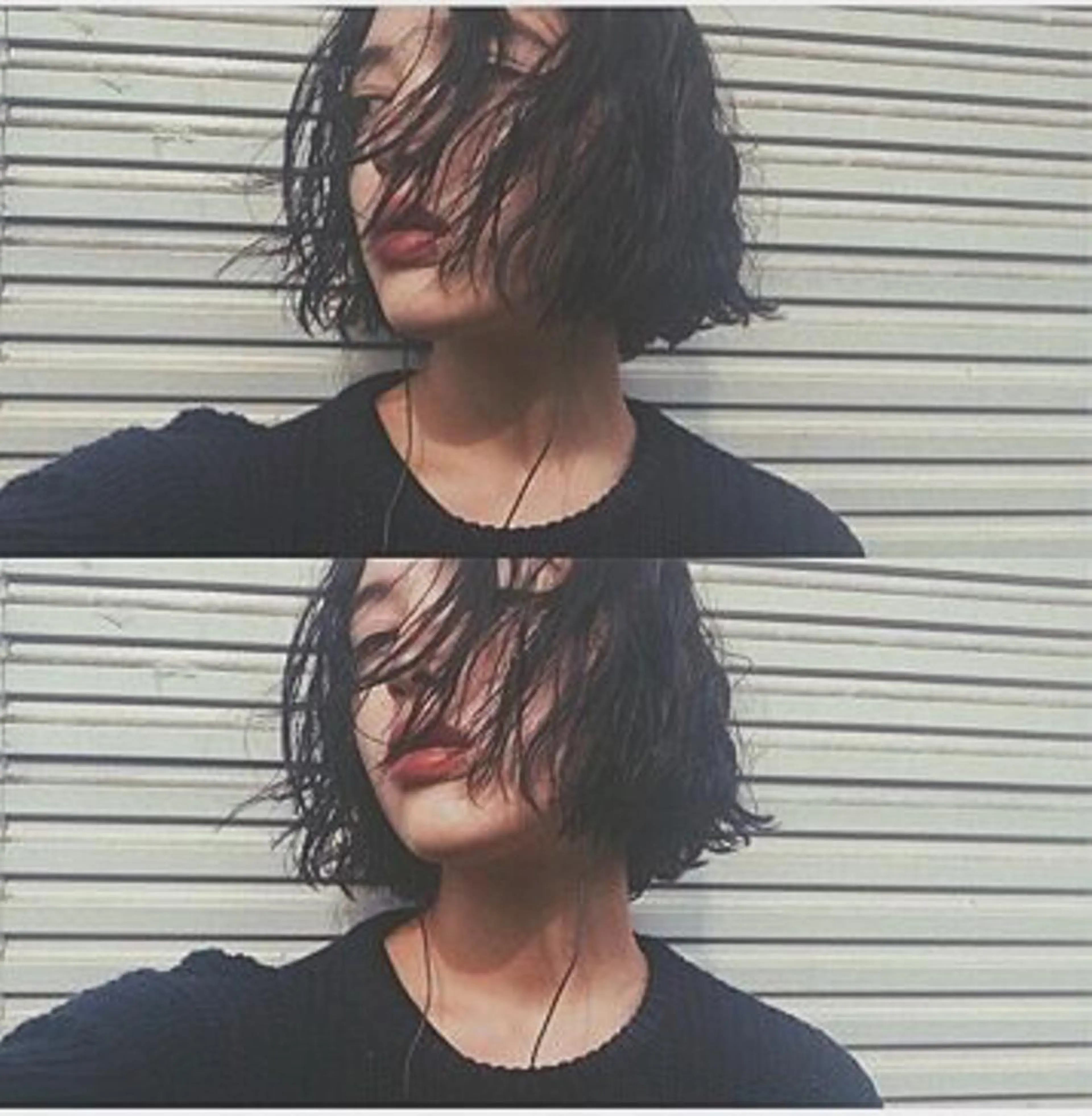 ミディアム カラー パーマ 長井 徹行のヘアスタイル