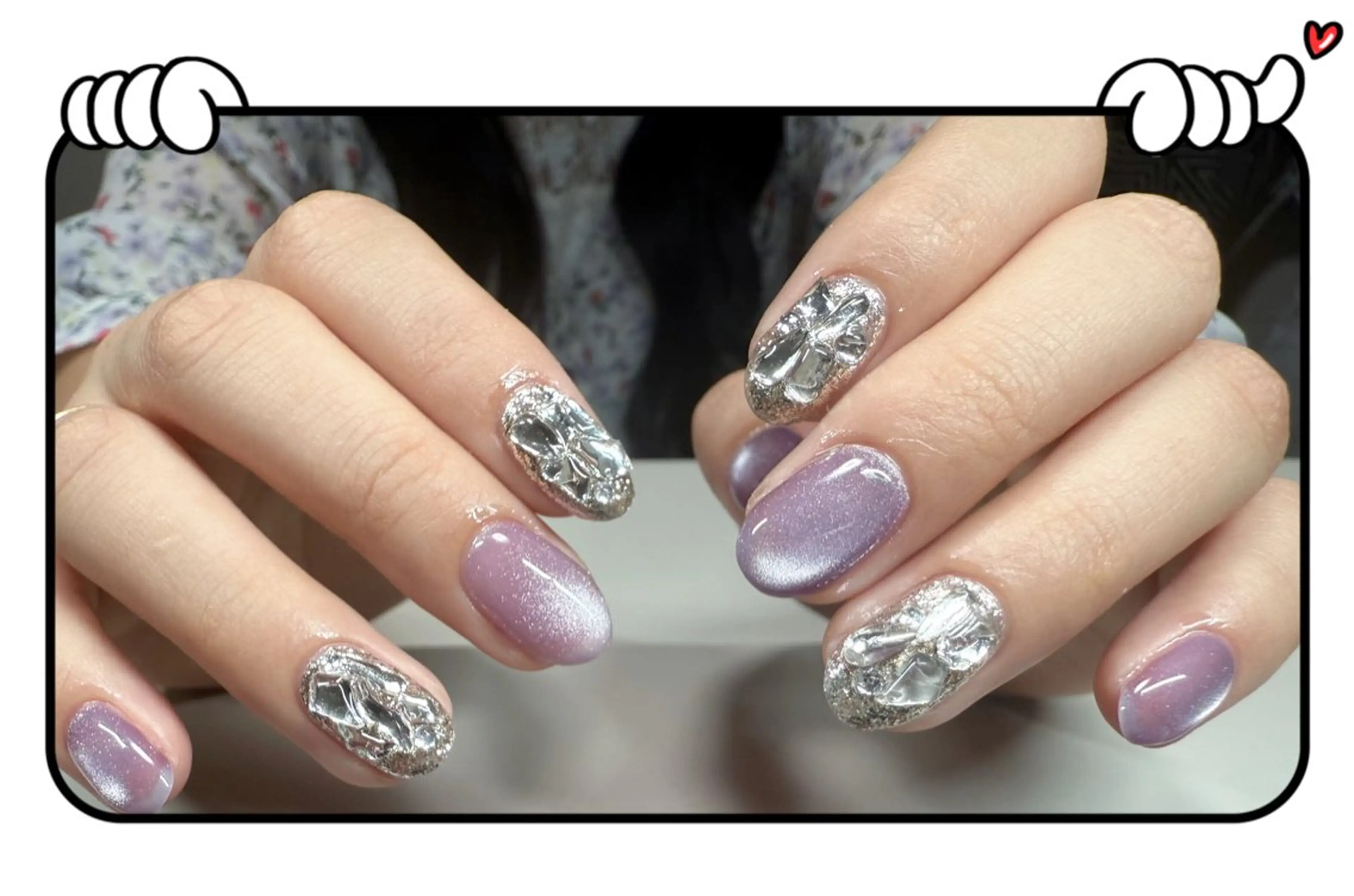ミディアム FLORA NAIL SALONのネイルデザイン