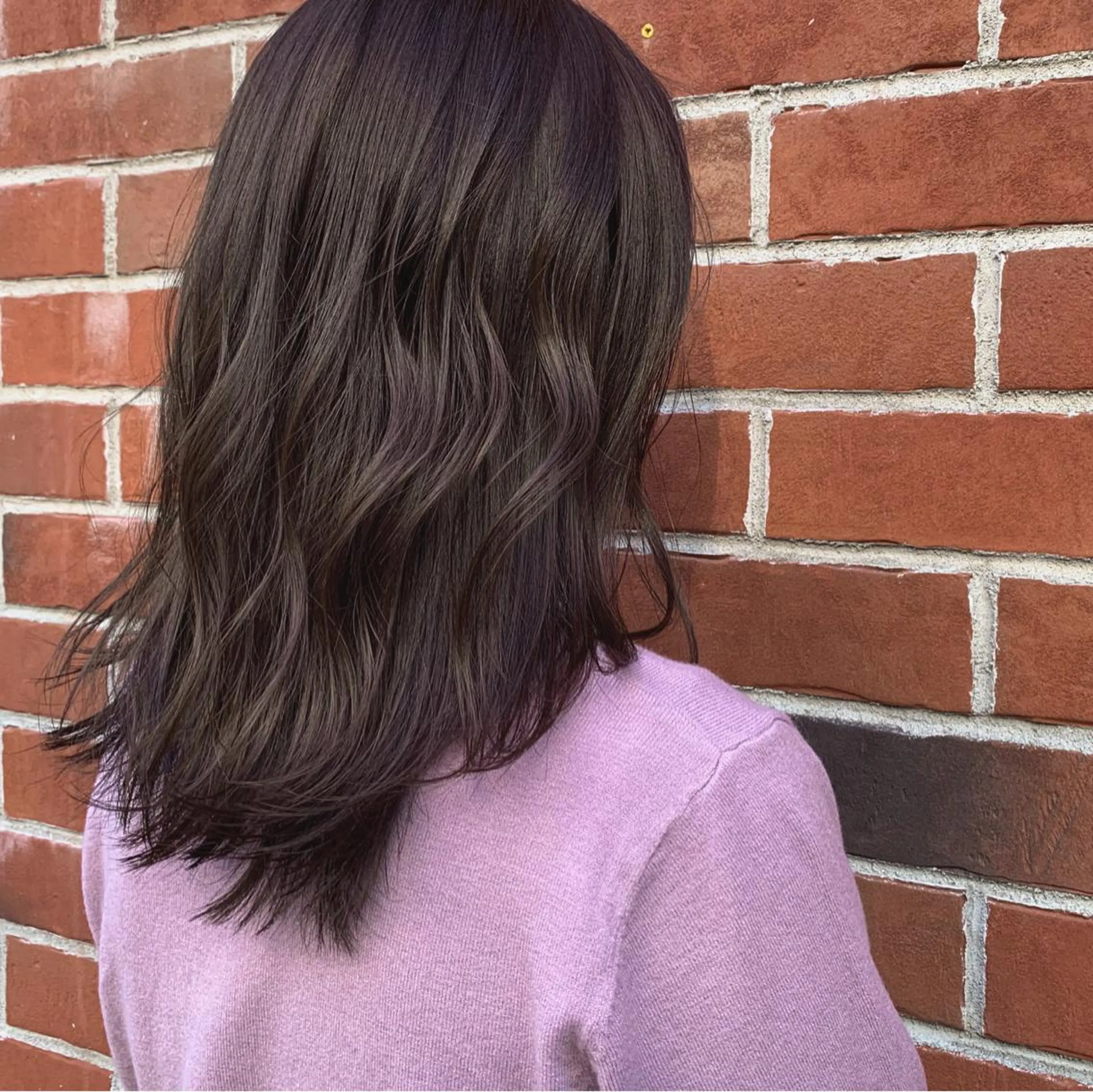 セミロング カラー ｅｒｉ 🧴🫧のヘアスタイル