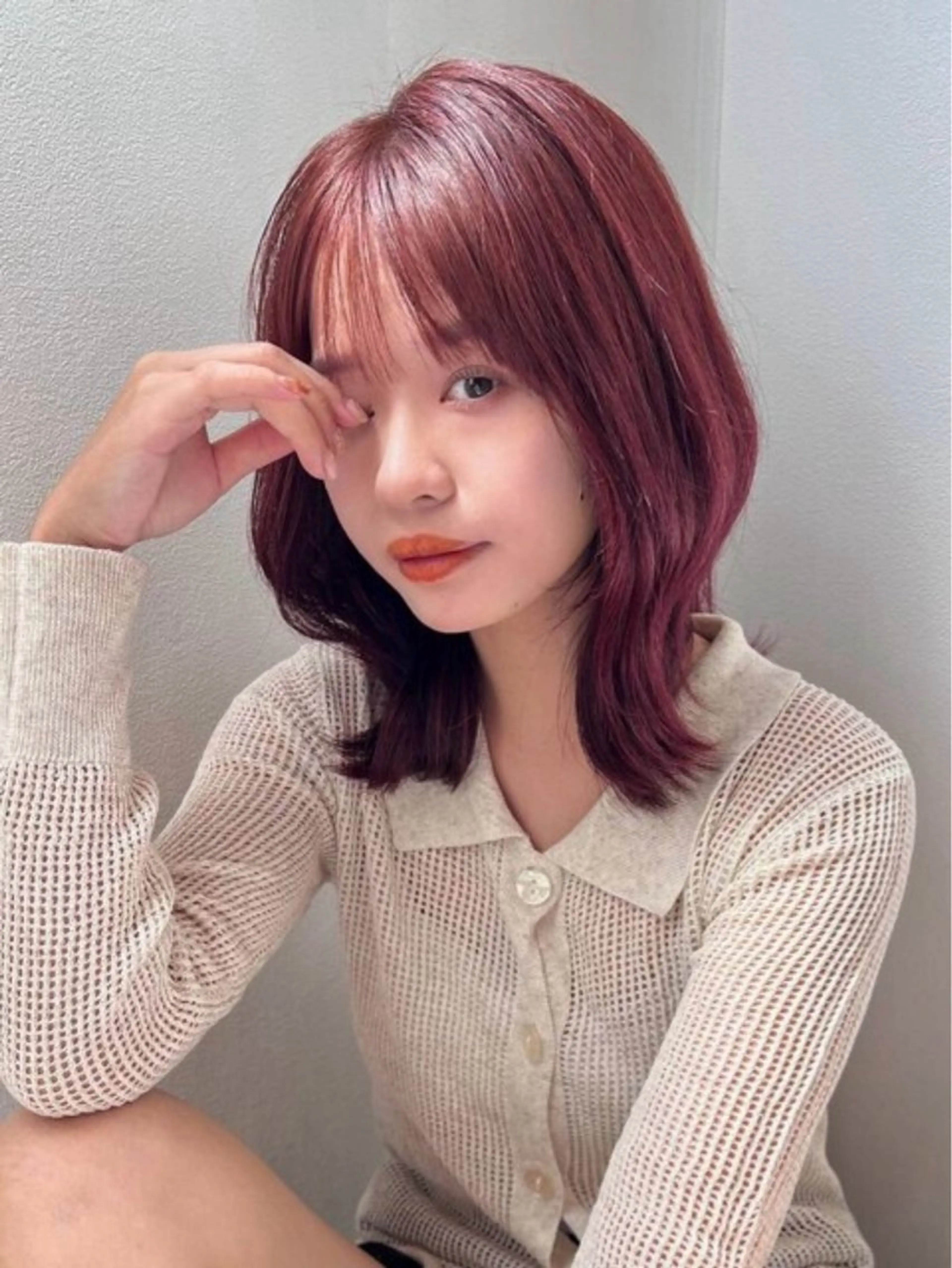 御新規様限定⭐️ヘアカラー　ワンカラー【白髪染め❌】の写真