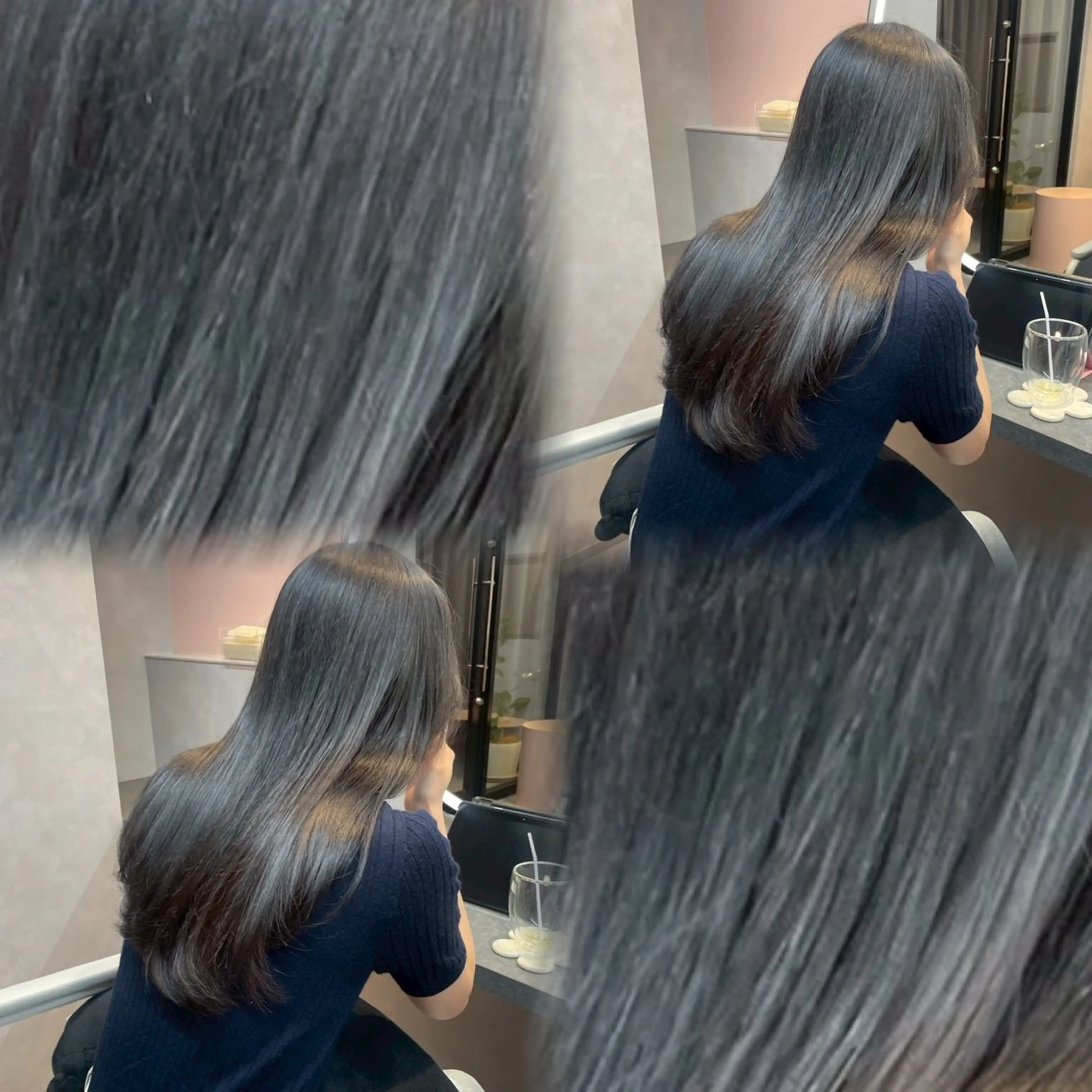 カラー 博多/ ブリーチ/暖色/色味のヘアスタイル