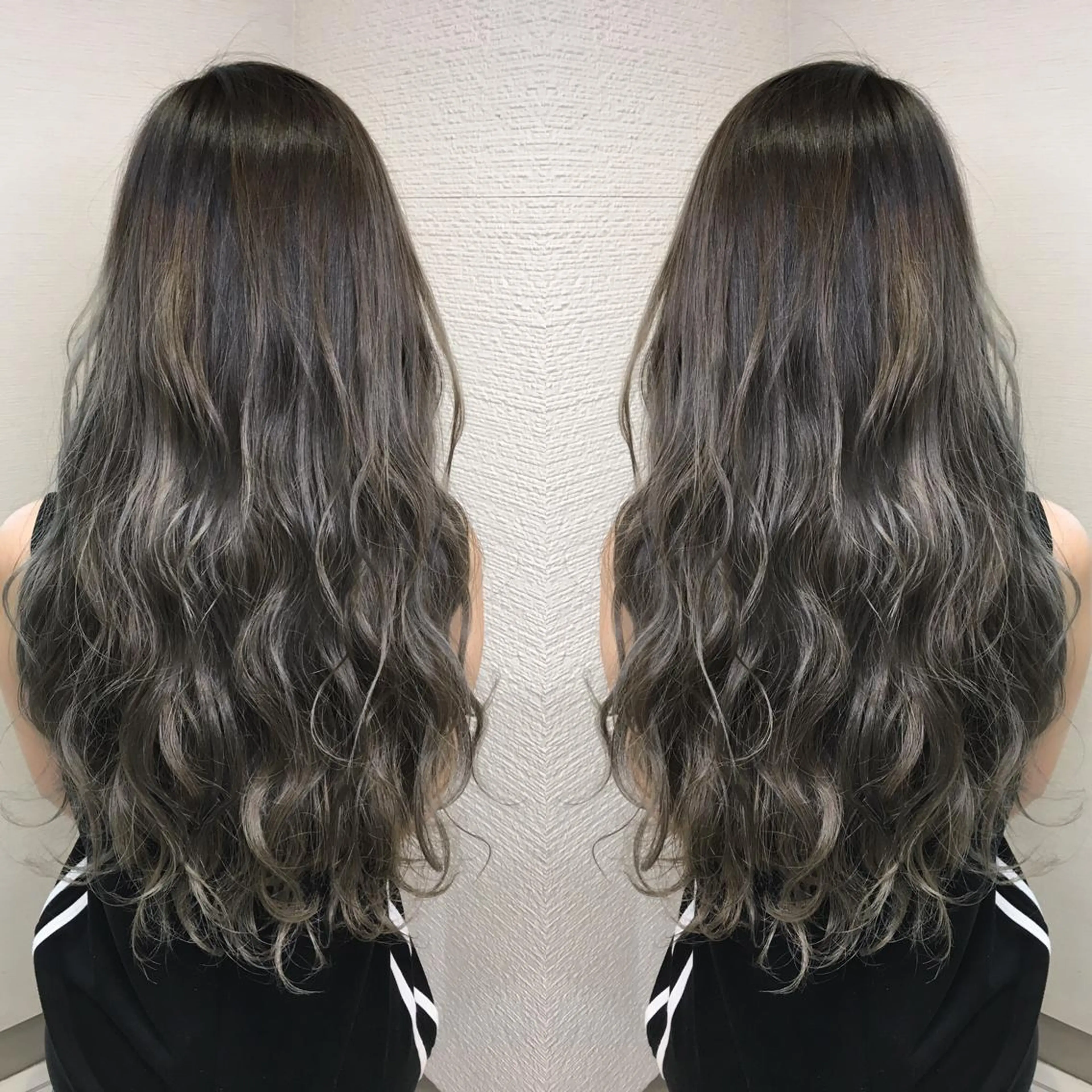 ロング カラー ヘアアレンジ 【ボブ・ショート】 Ash茗荷谷店のヘアスタイル