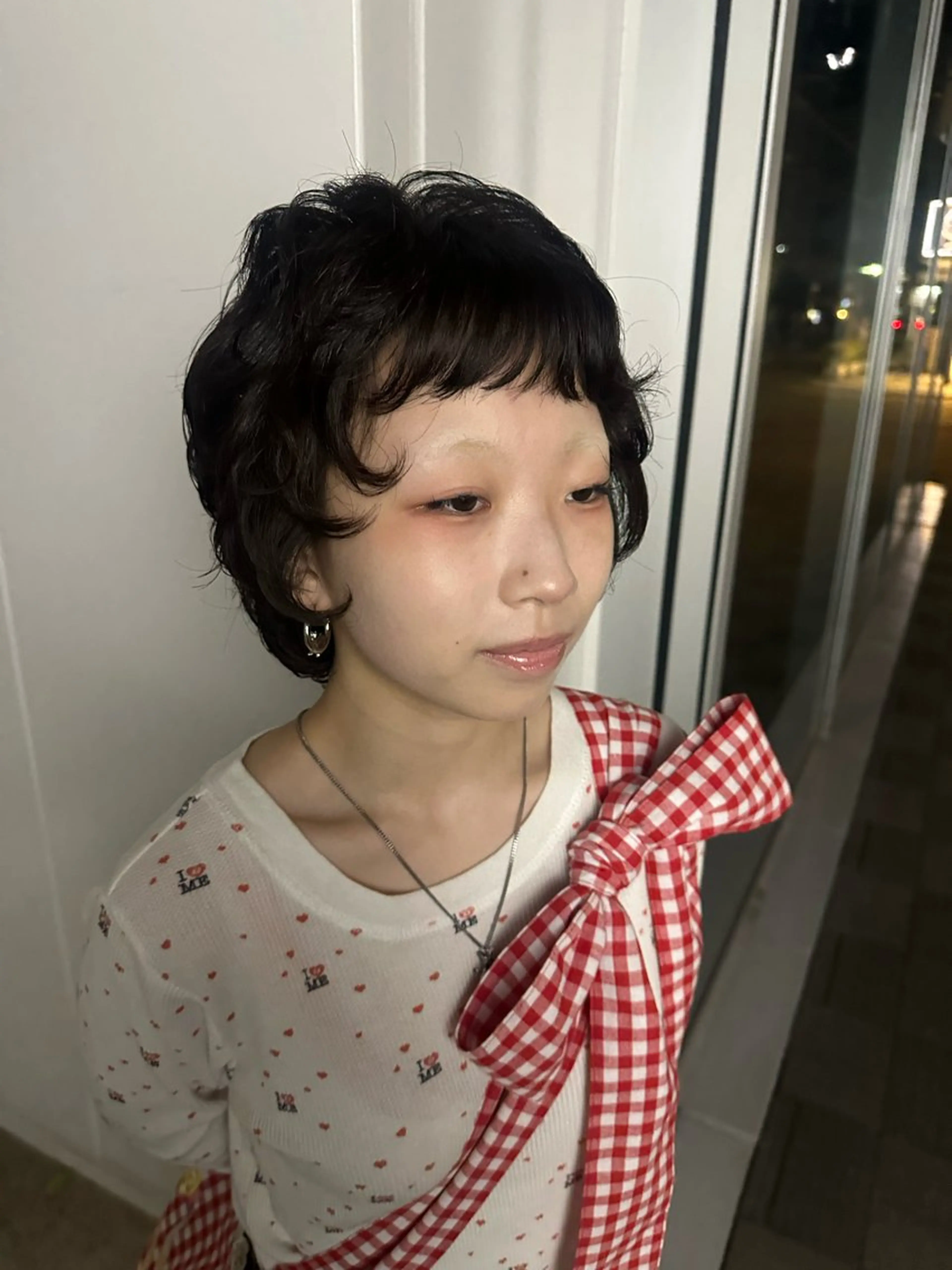 ショート パーマ CAF所属・渚音 nanoのヘアスタイル