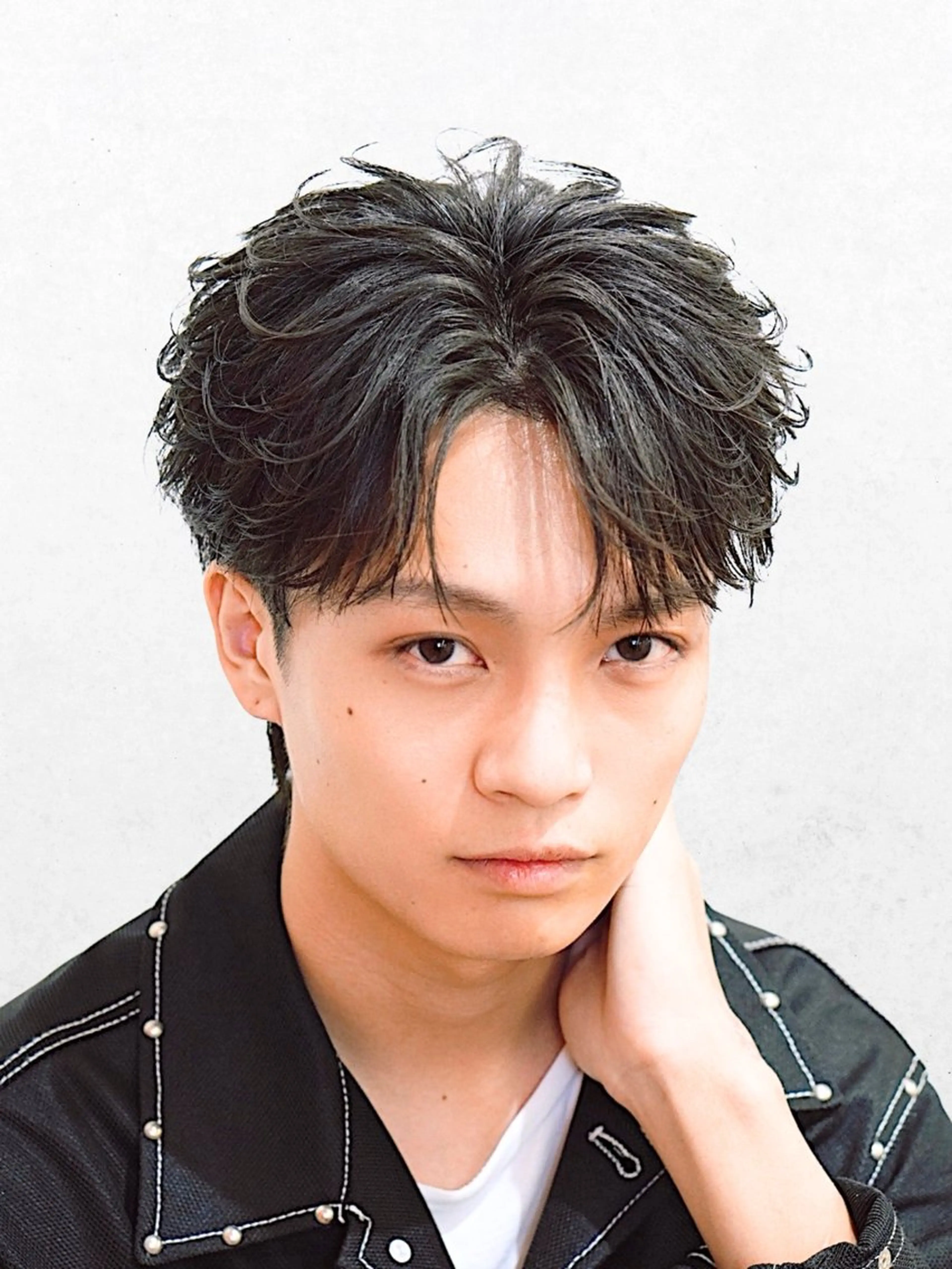 パーマ メンズ フェザーパーマ メンズパーマ become men's hair 栄店所属・メンズパーマ特化型 れいくまのヘアスタイル