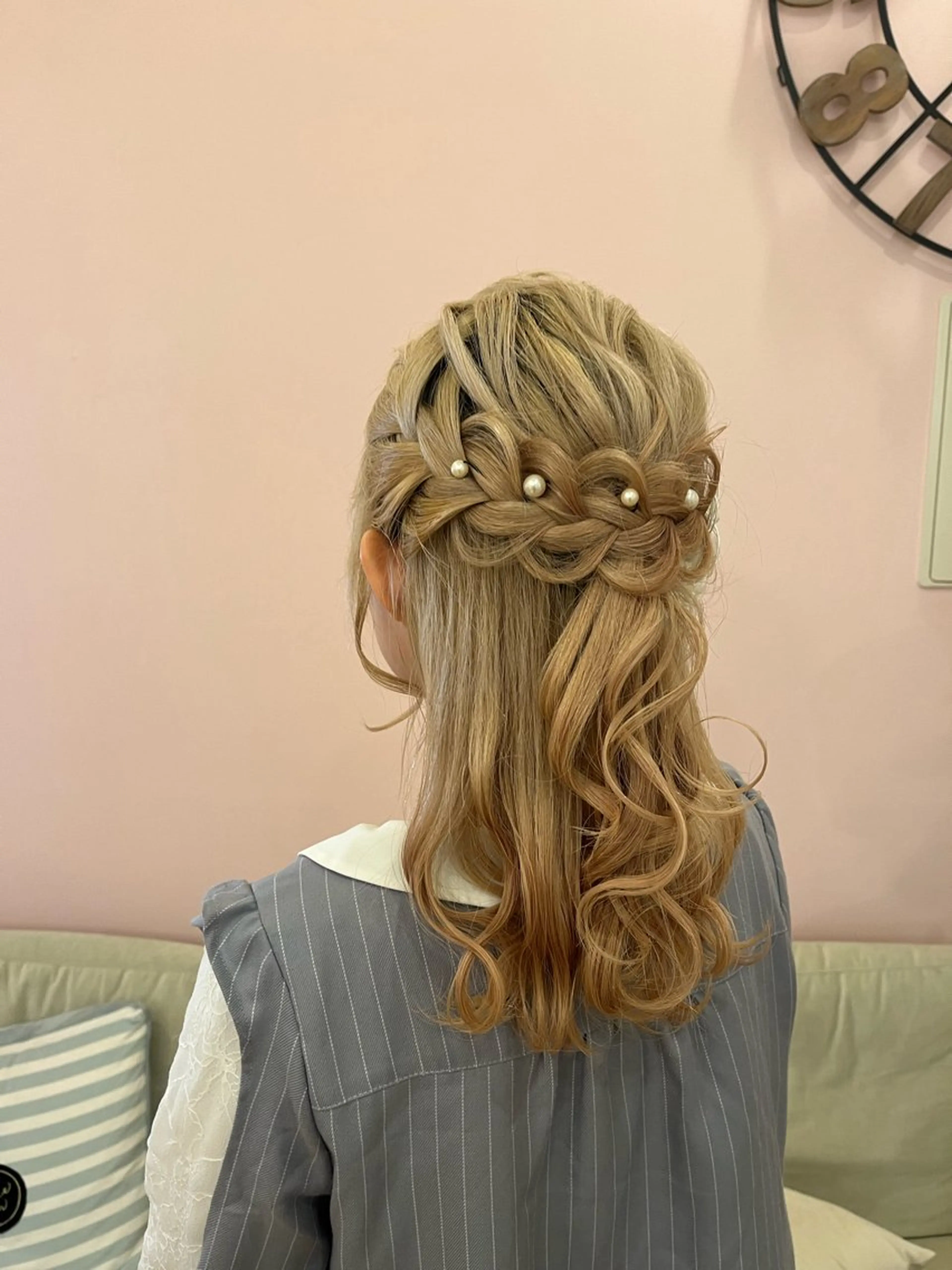 ミディアム ヘアアレンジ 外川 生純美ೀ🌝のヘアスタイル