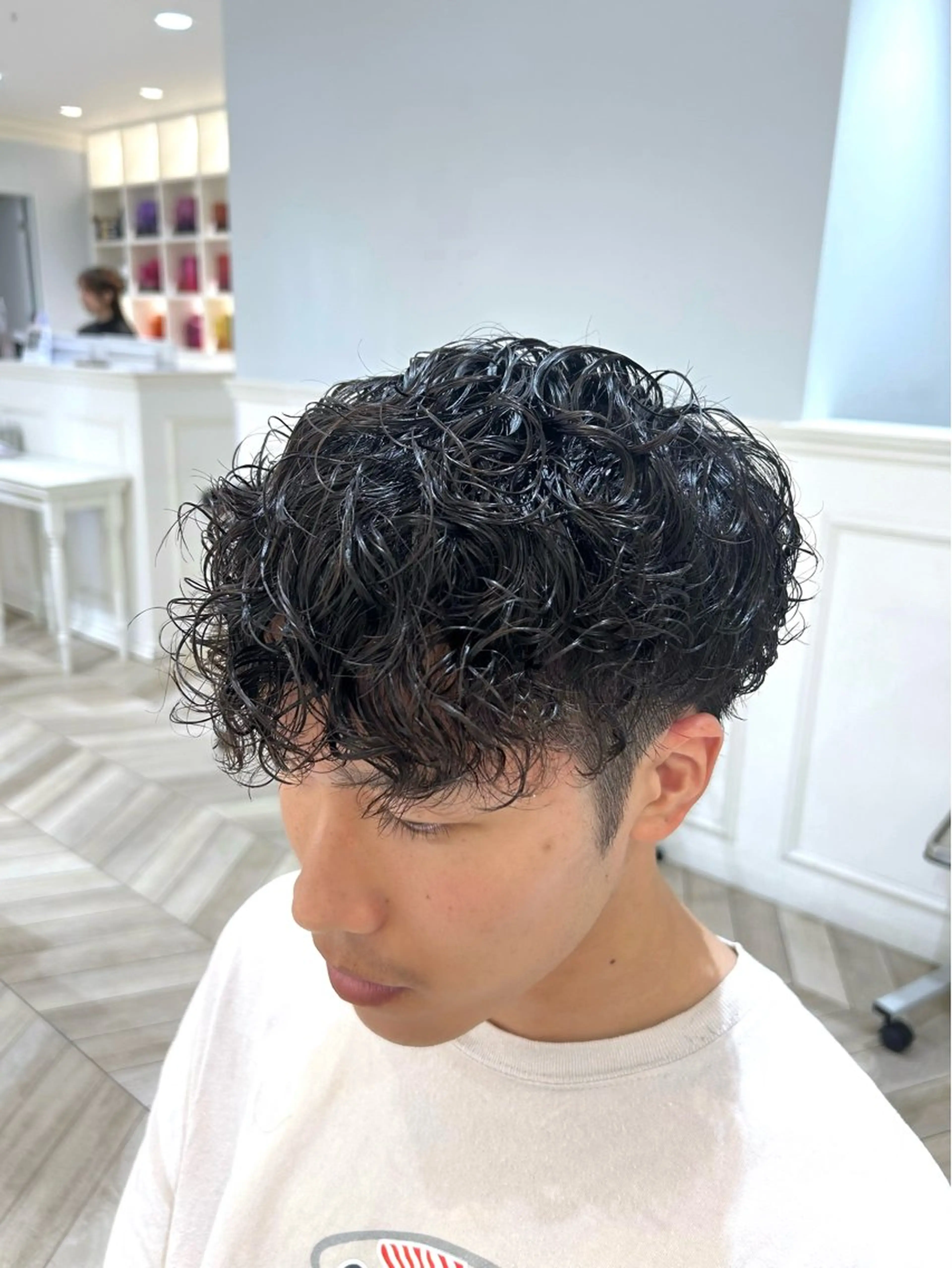 🌈men’sカット＋パーマ🌈 パーマしたいけど...相談したいな🙄って方はこちらから🙌🏻の写真