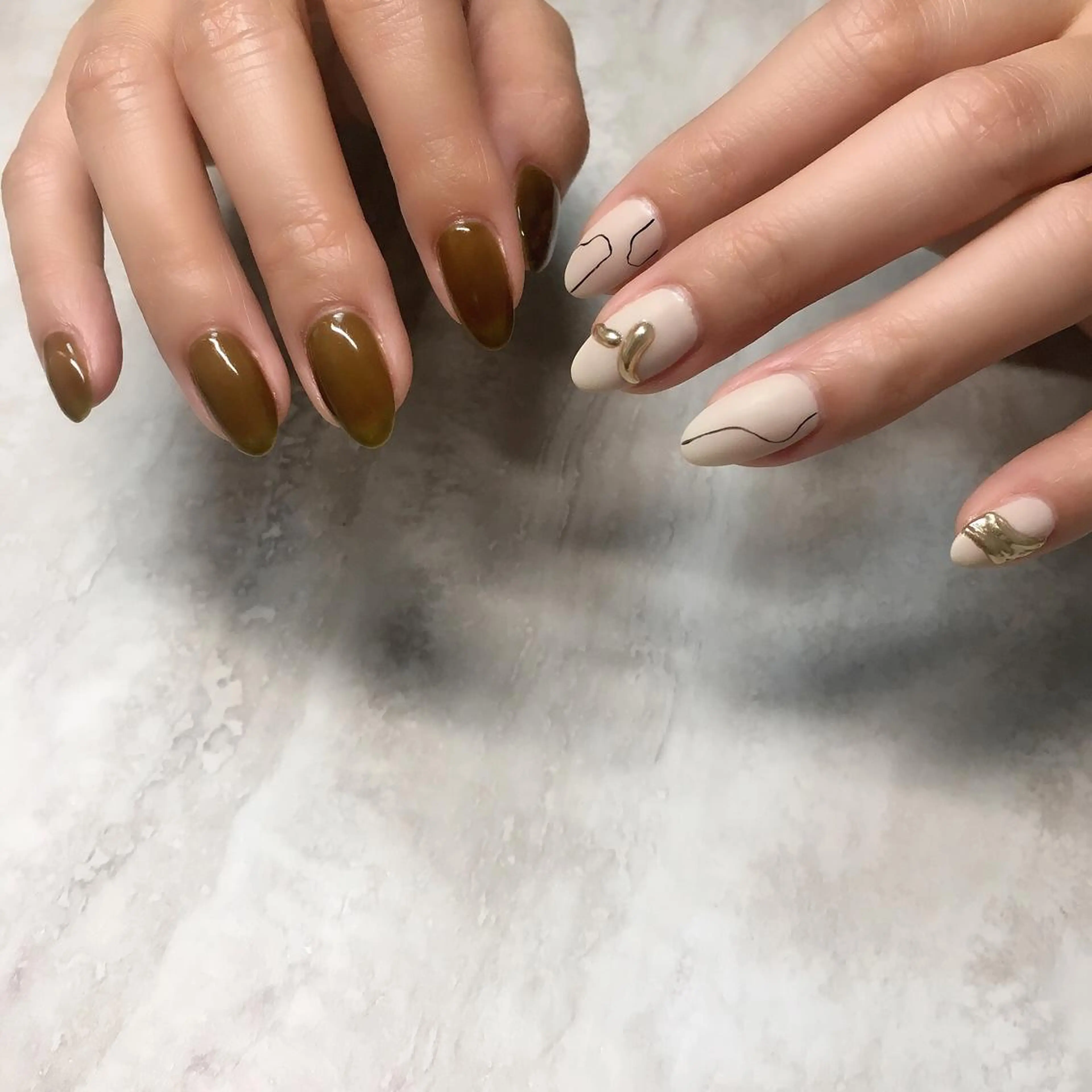 ネイル ハンドネイル nailsalon Asryのネイルデザイン