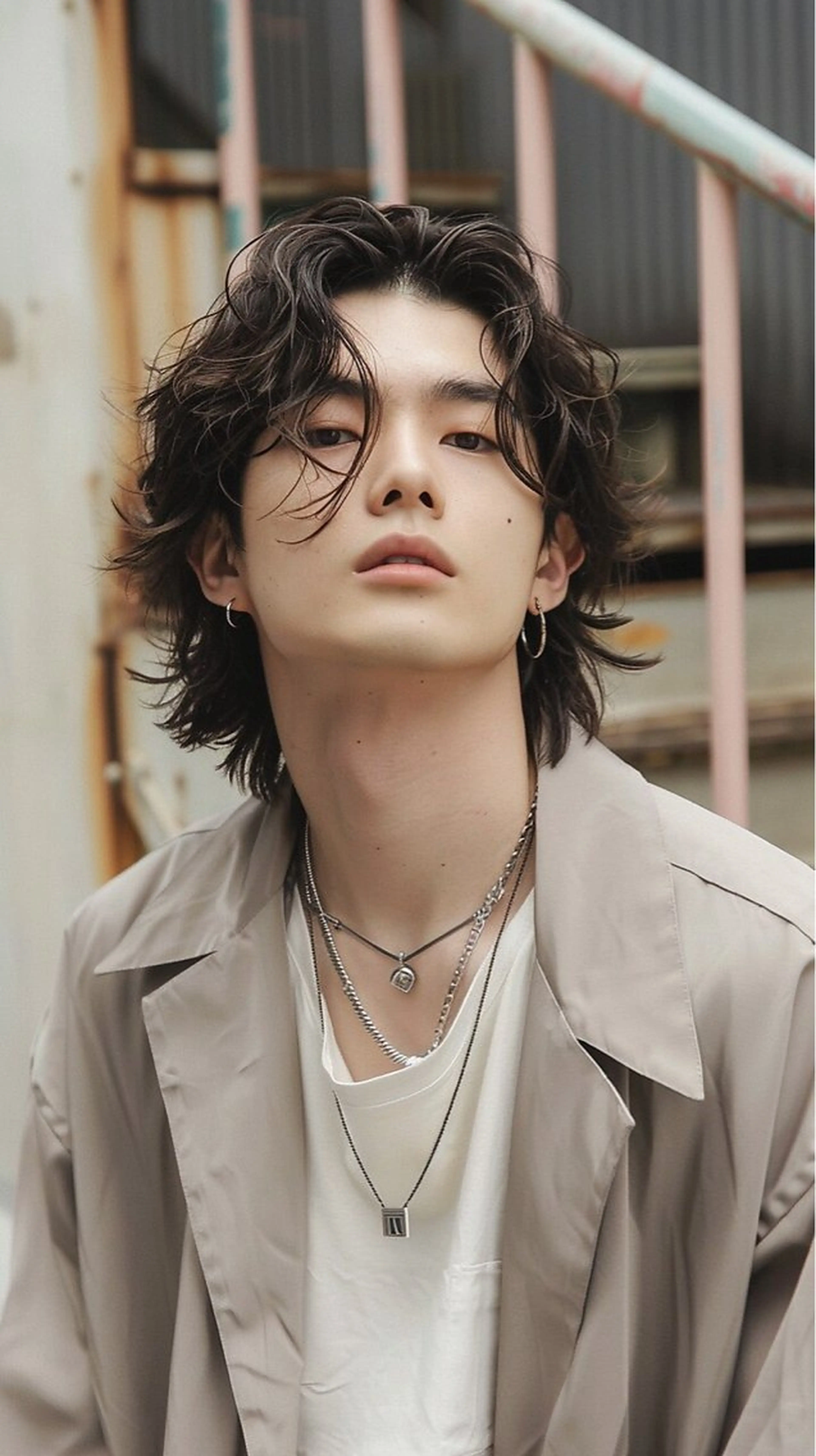 ショート パーマ メンズ メンズパーマ カット パーマ 池袋/カラー特化🎨 ロング料金なし🩵のヘアスタイル