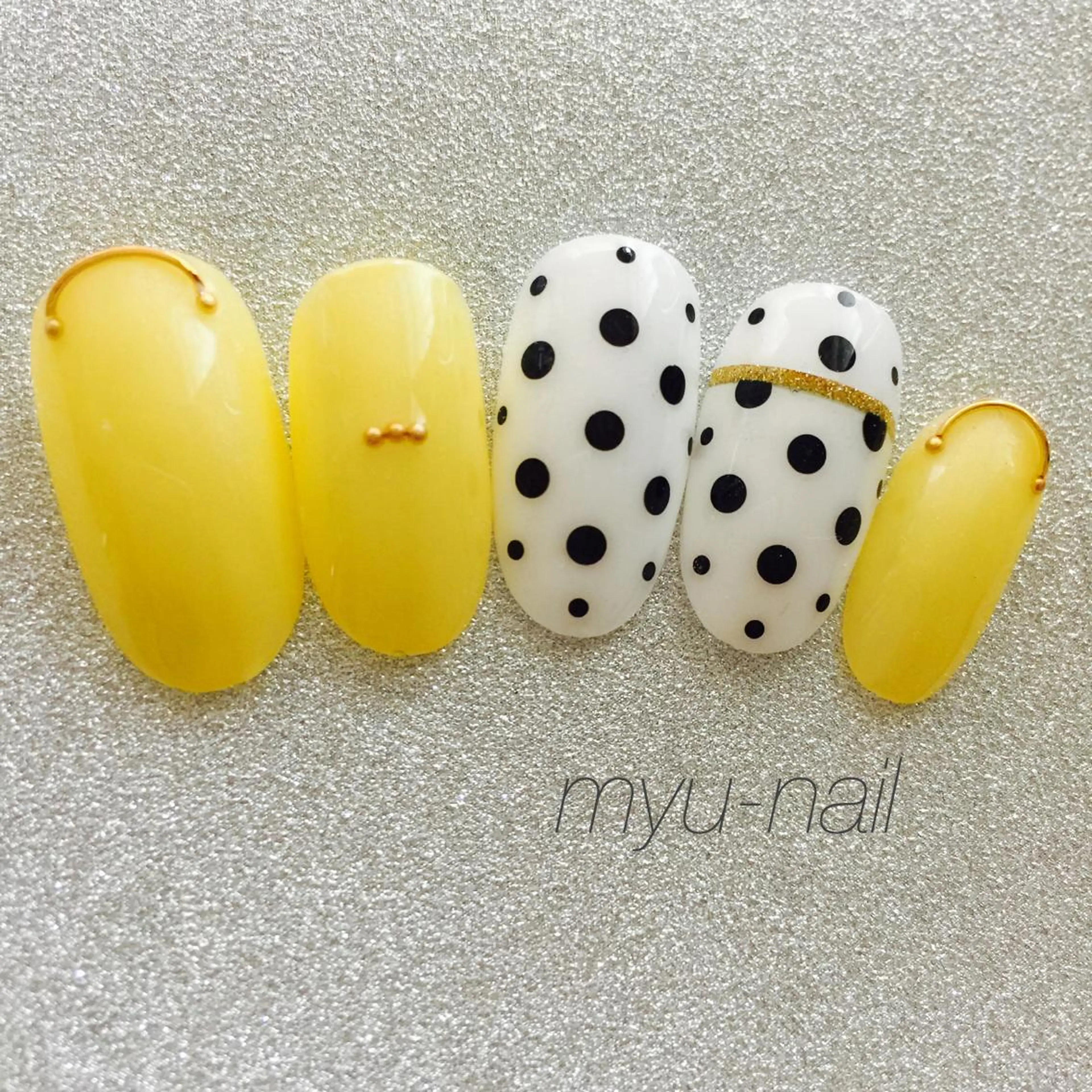 ネイル シンプルネイル ネイルチップ ホームサロン myu-nailのネイルデザイン