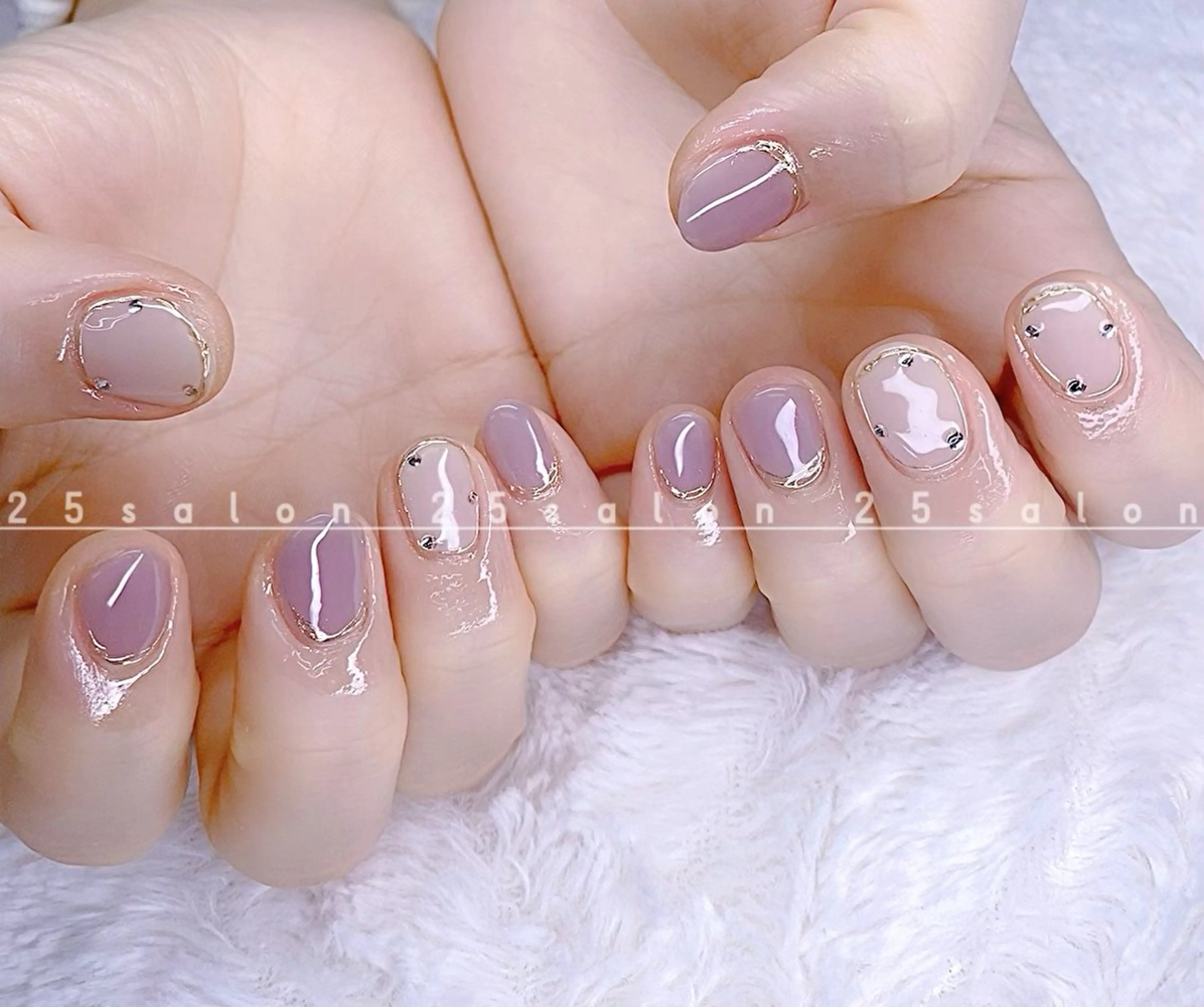 ネイル オーロラネイル チークネイル フットネイル フレンチネイル ジェルネイル 2 5のマツエク・マツパデザイン