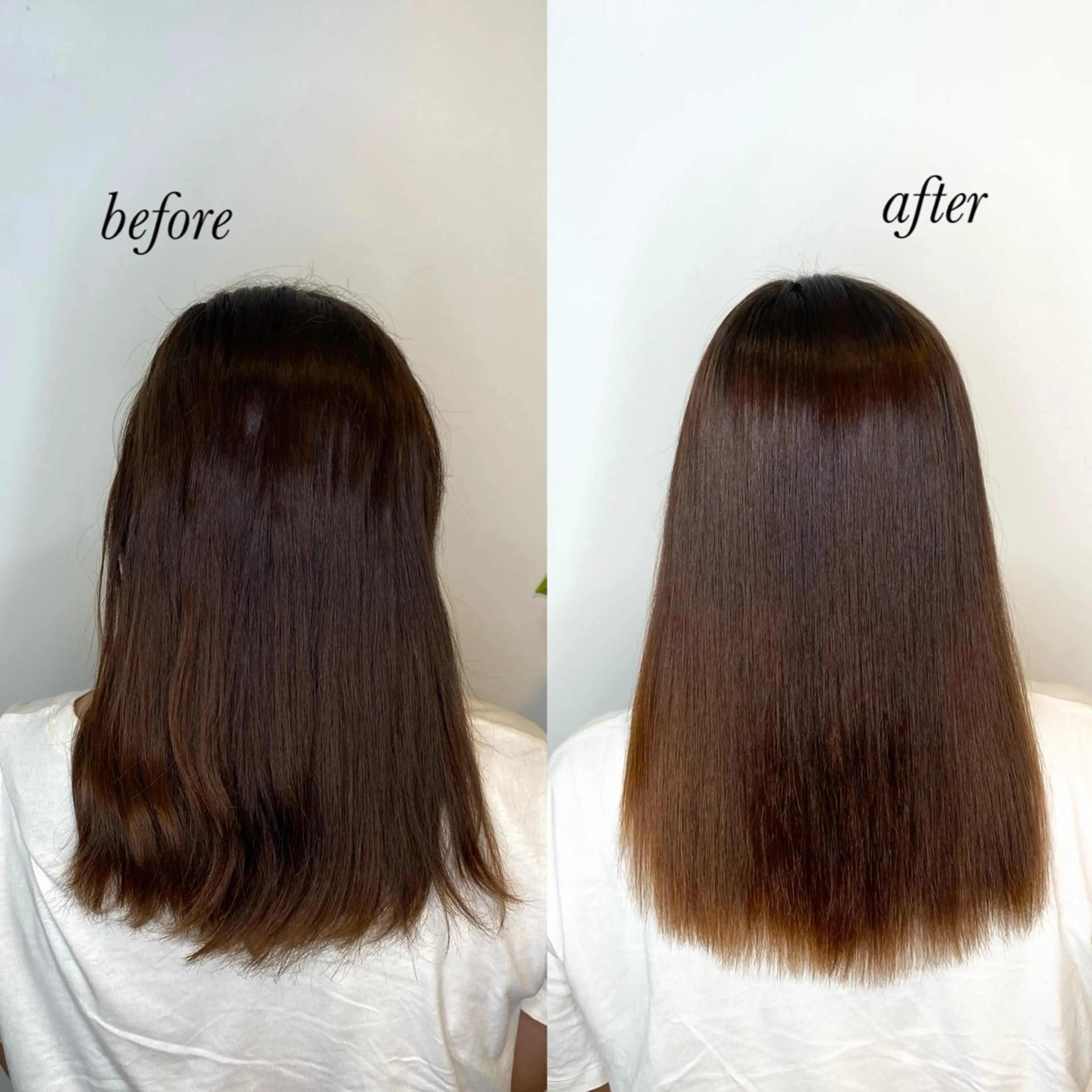 ロング 酸性ストレート 【エシカル】 HOSOMIのヘアスタイル