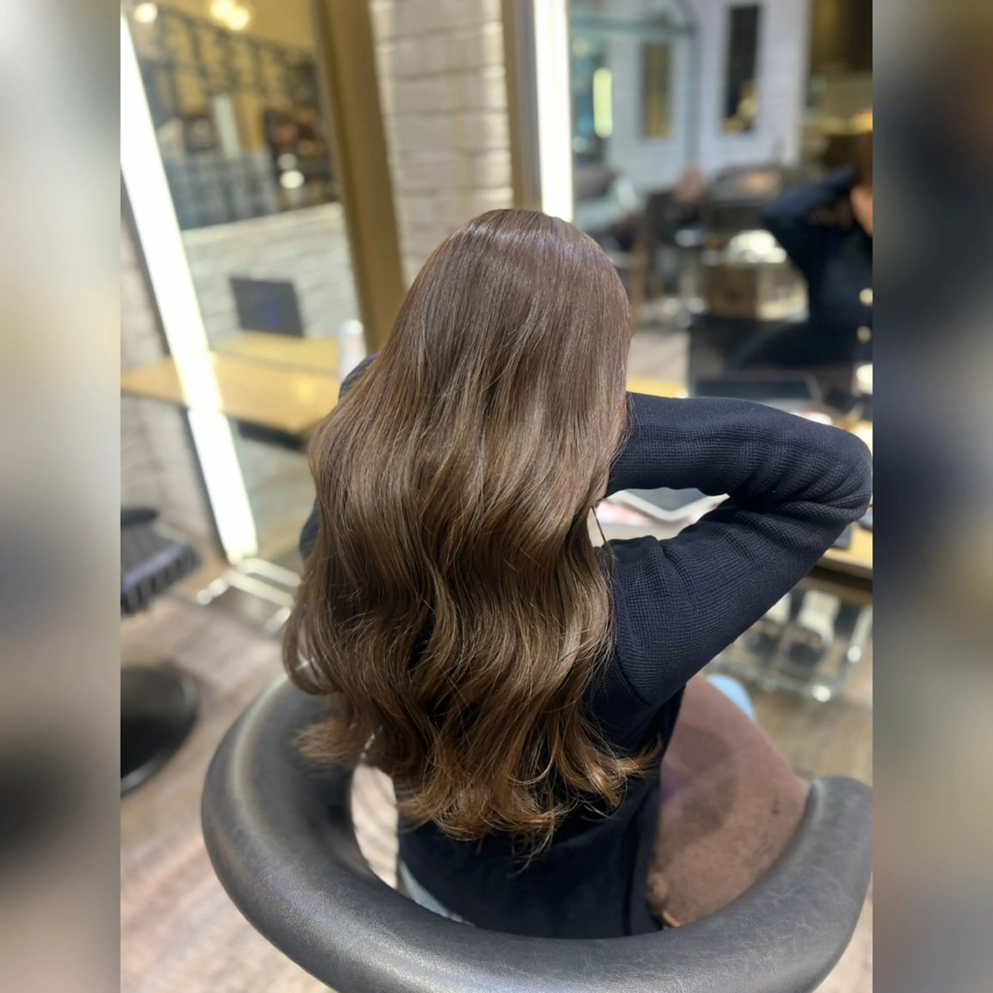 ロング カラー 高橋 奏のヘアスタイル