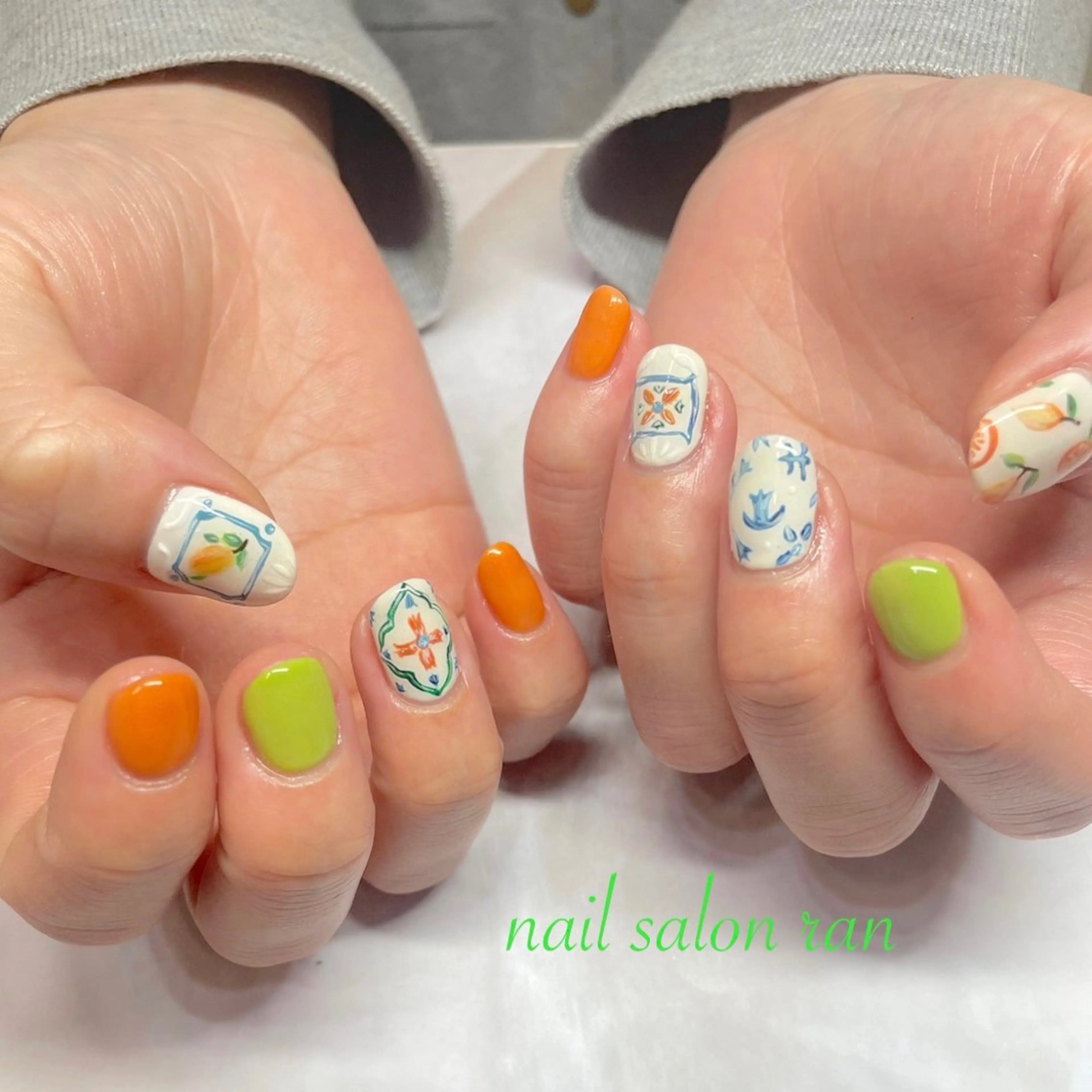 ネイル nailsalon ranのネイルデザイン