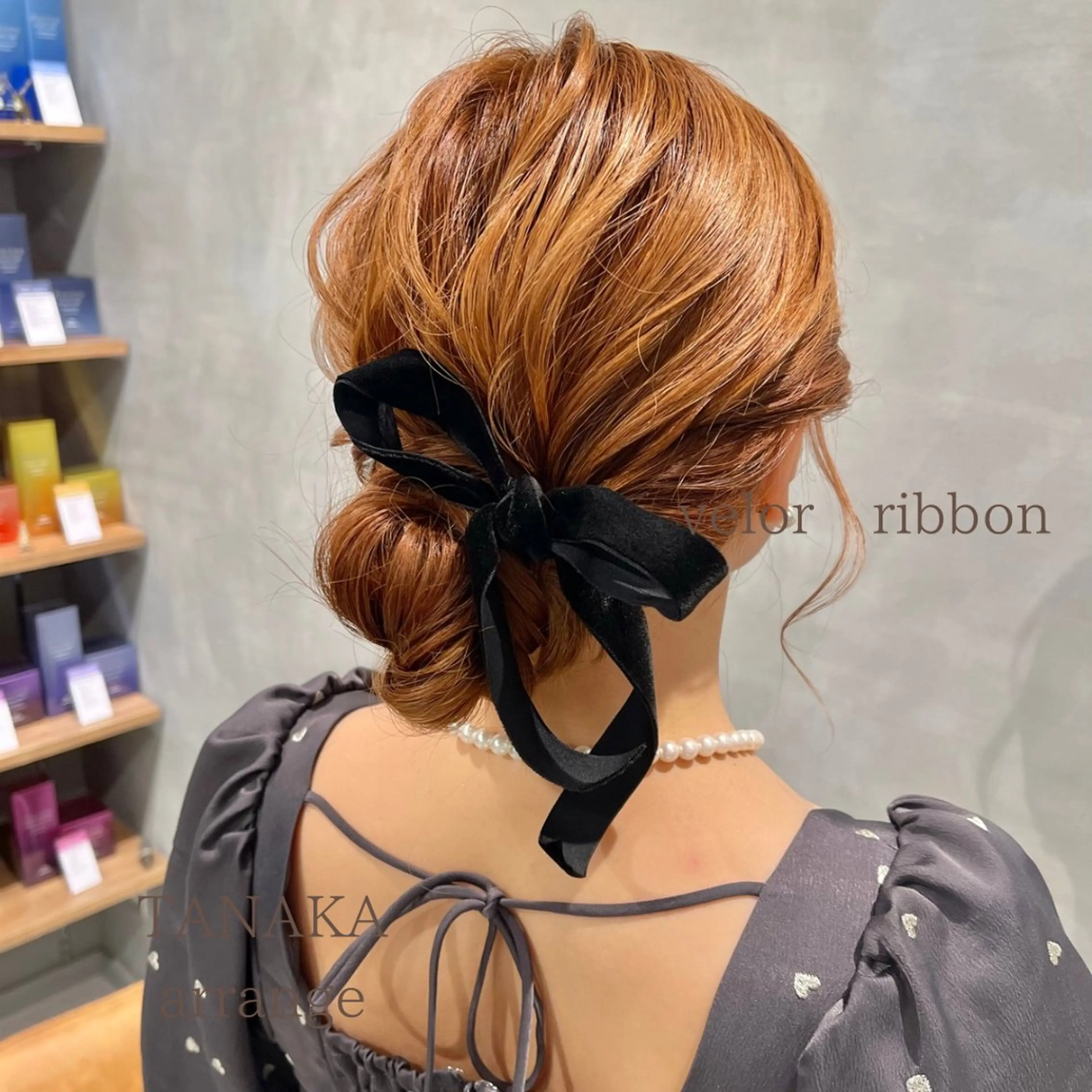 ヘアアレンジ 結婚式・ブライダル 卒業式のヘアスタイル ヘアセット charm《銀座》 ヘアセット/縮毛矯正のヘアスタイル