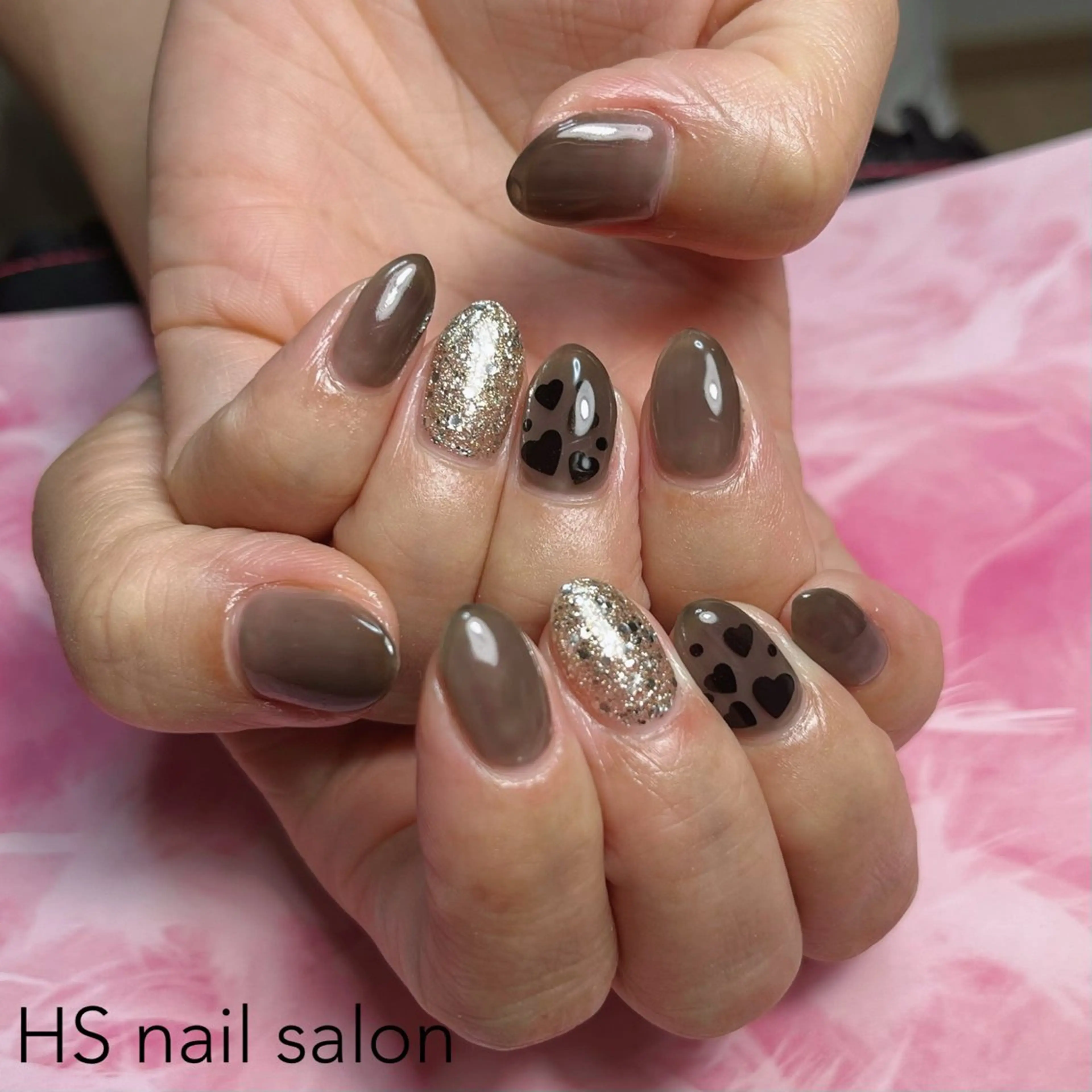 ミディアム hs nail salonのネイルデザイン