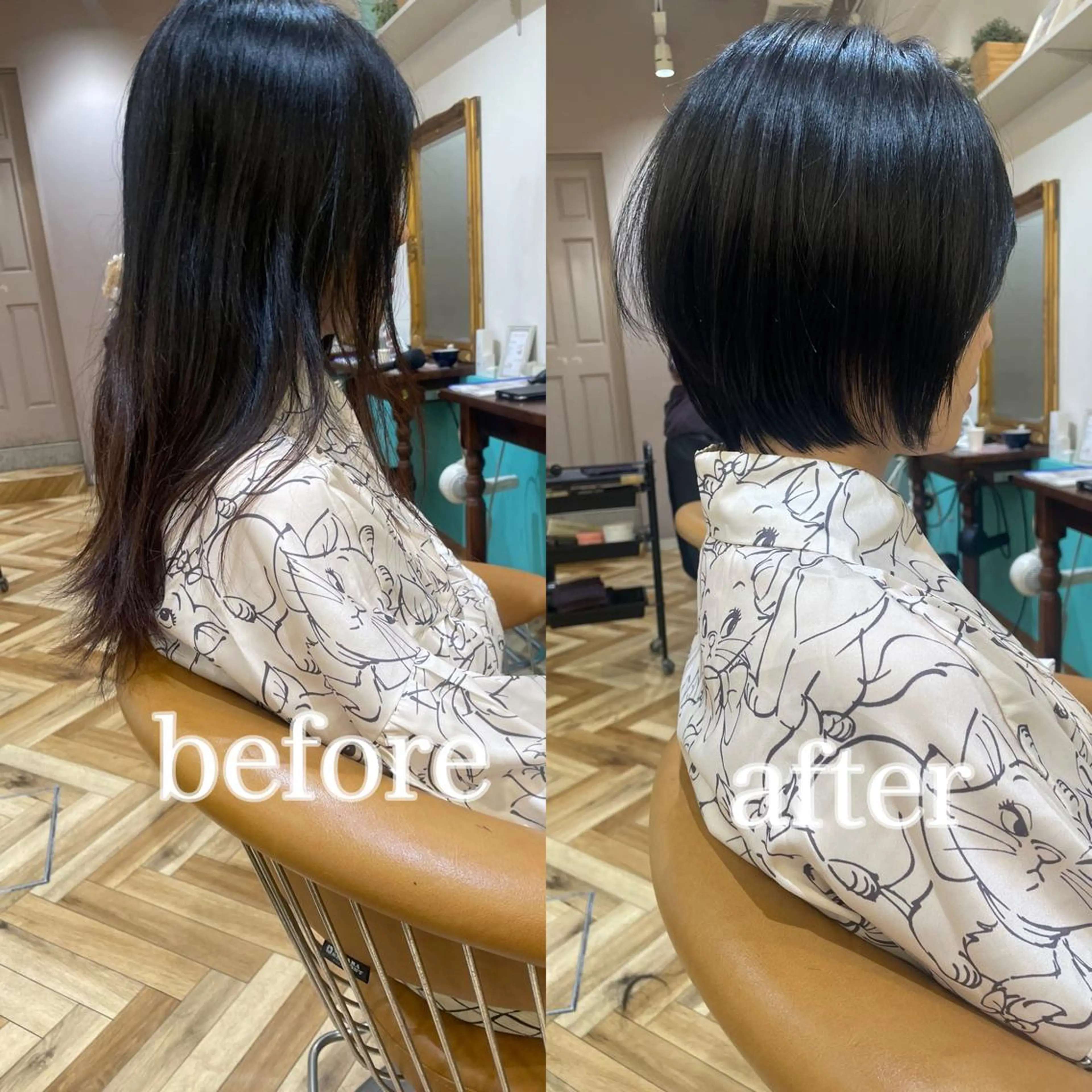 ショート 💎巻ける縮毛矯正/ 艶髪💎石渕智也のヘアスタイル