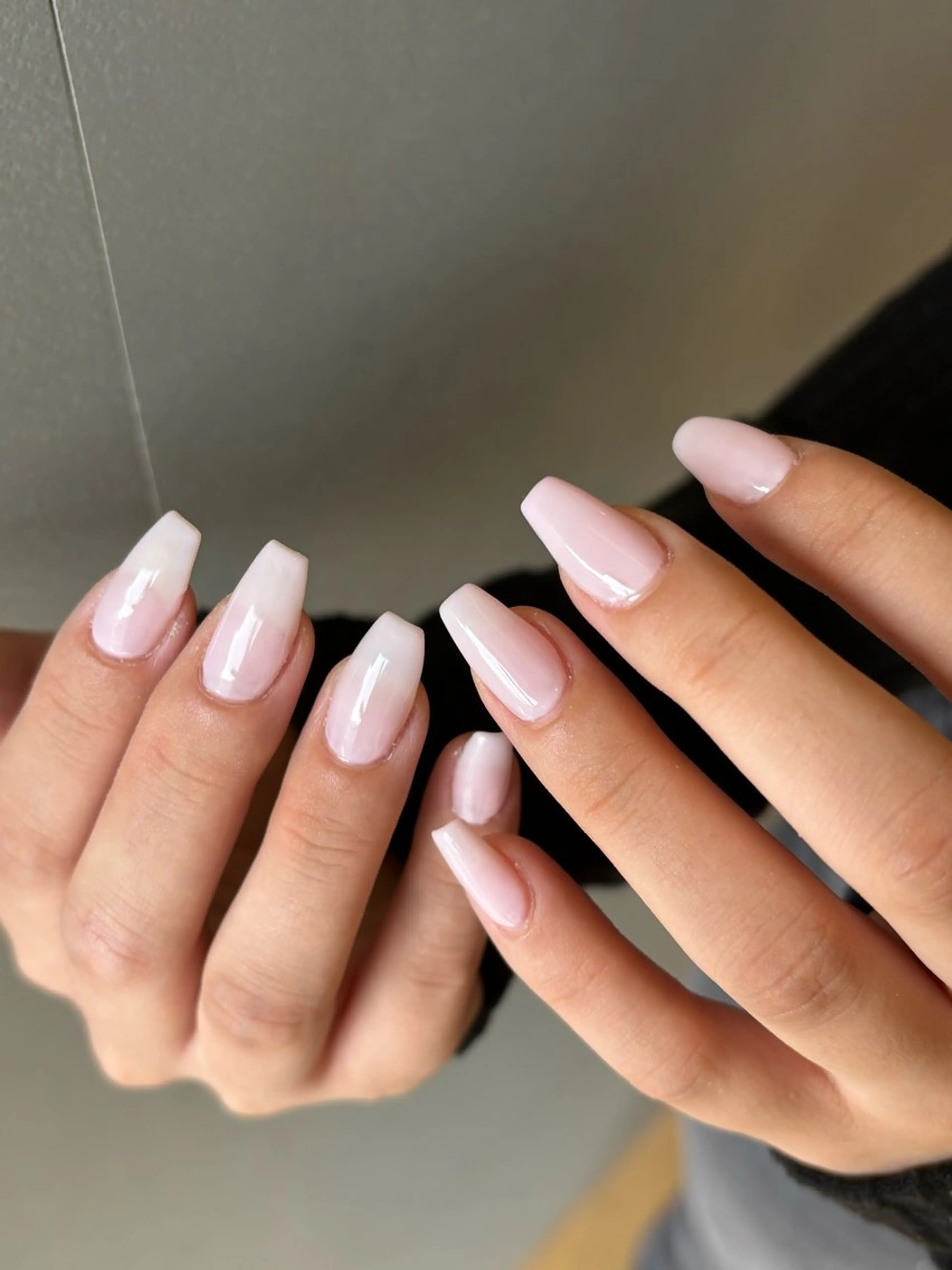 【オフありケア込み】ワンカラーネイルの写真