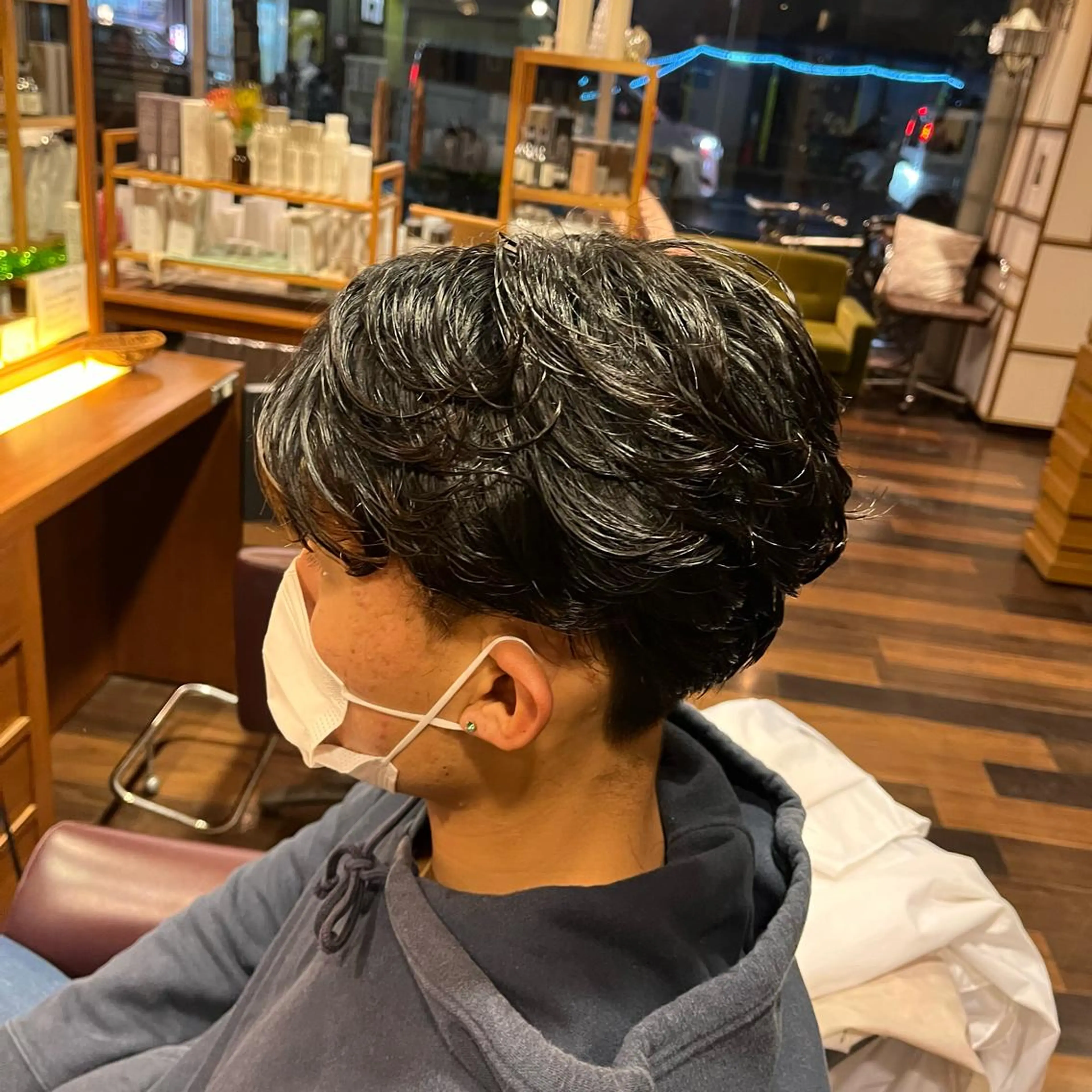 パーマ ニュアンスパーマ よしだ しおりのヘアスタイル