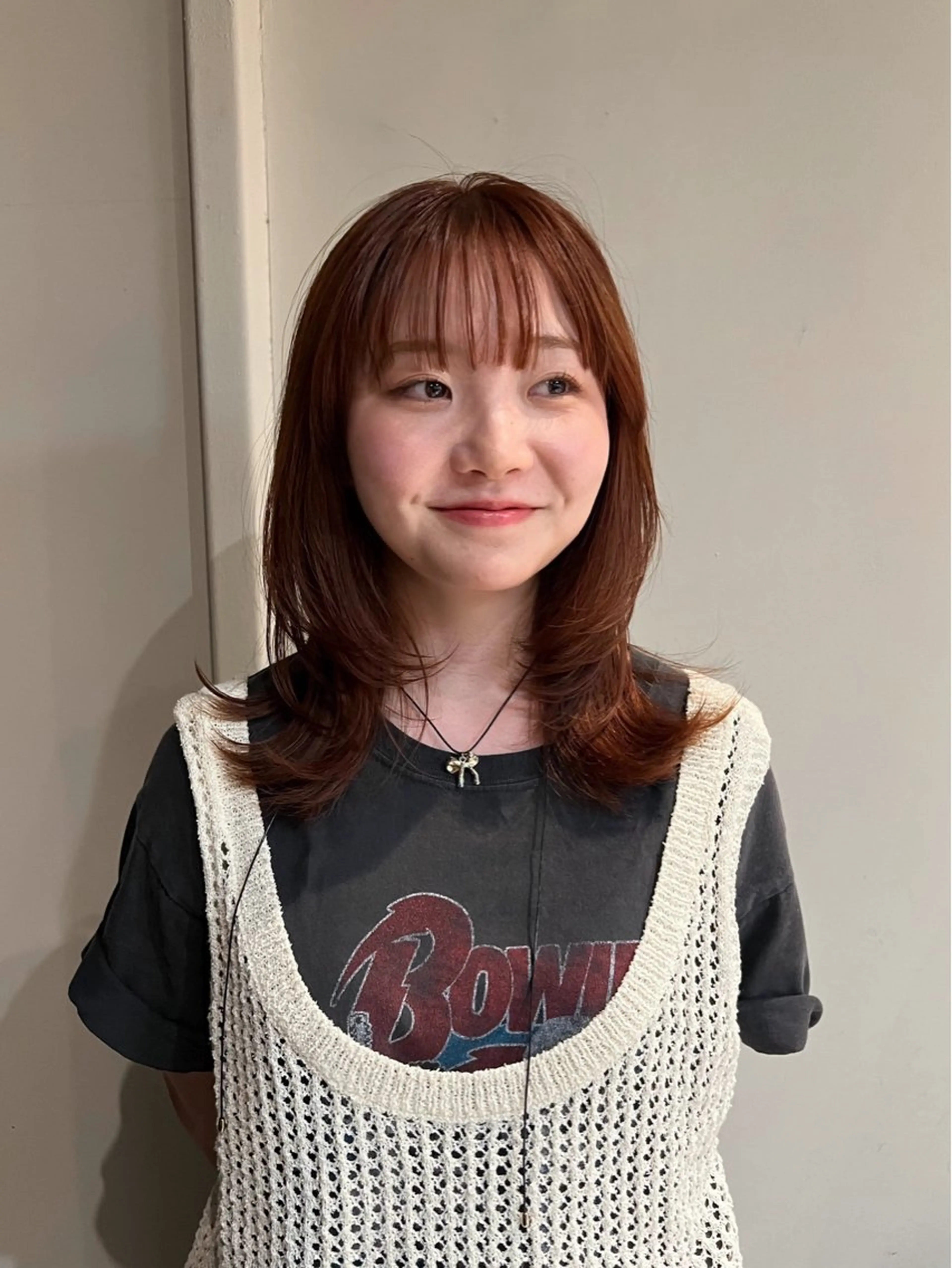 カラー the hinc所属・miyu /大阪 /レイヤーカットのヘアスタイル