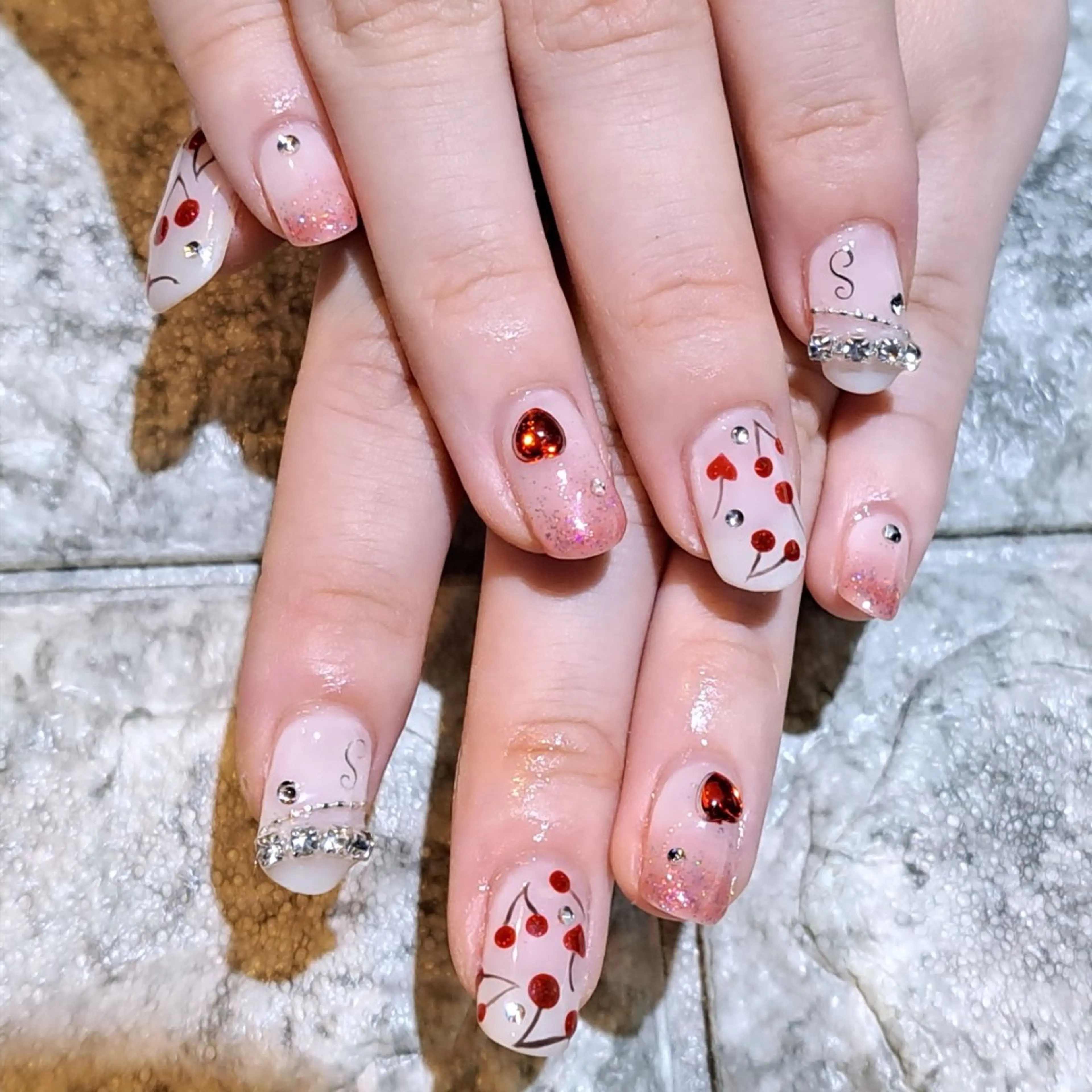 ネイル ハンドネイル RounGe町田店 🧸大谷のネイルデザイン