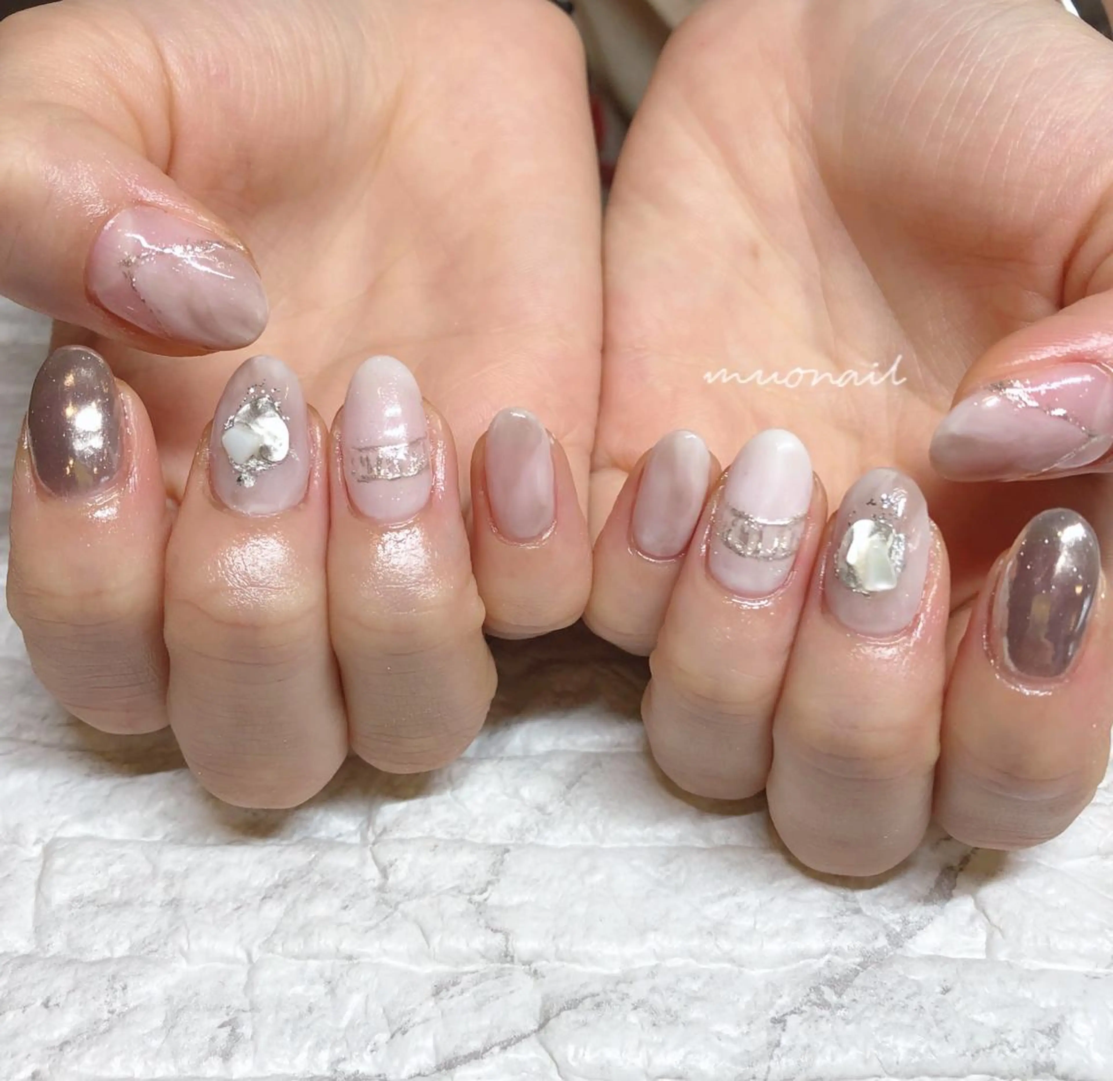 ネイル ニュアンスネイル Sand by muoのネイルデザイン