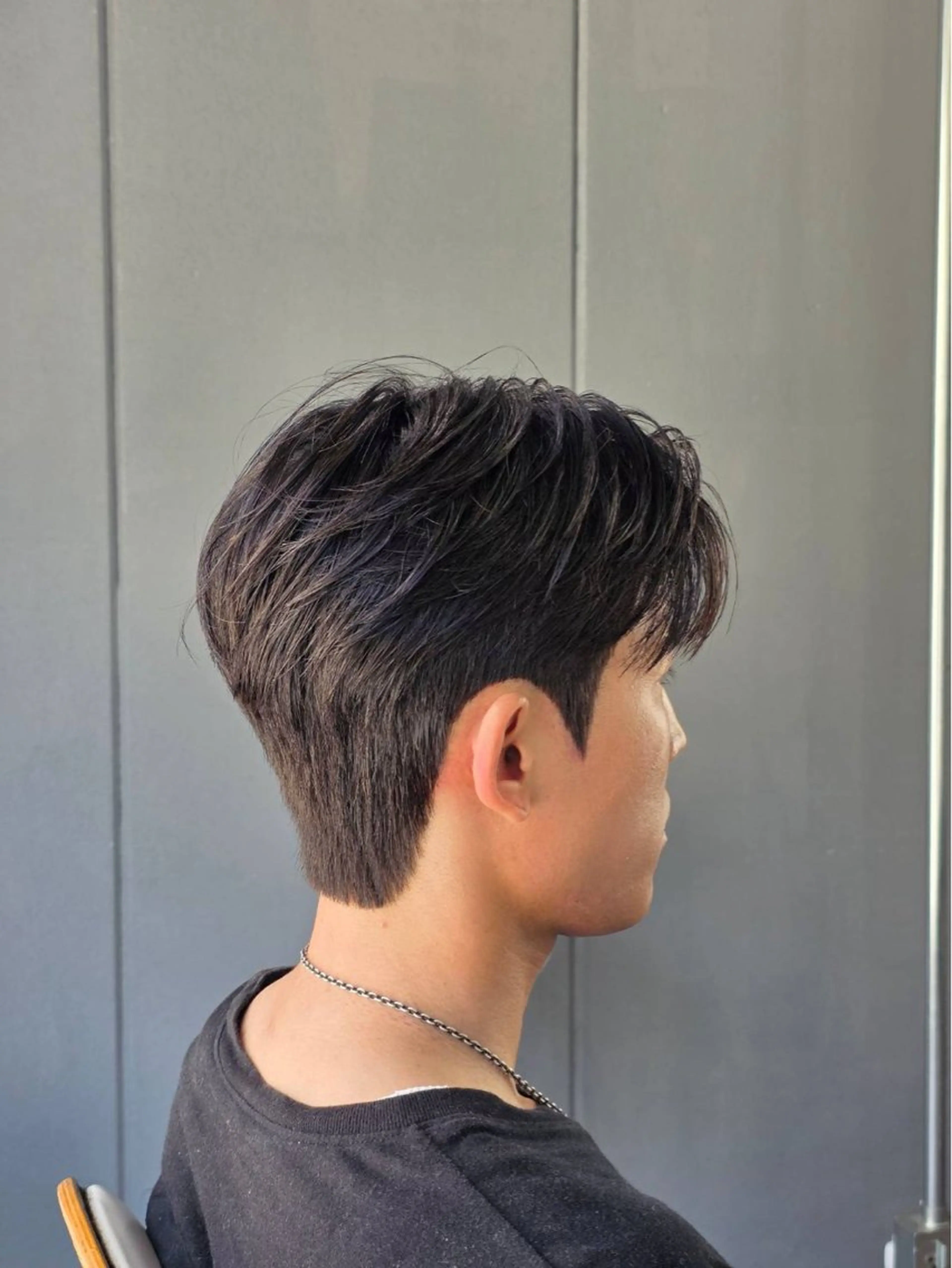 パーマ メンズ ダウンパーマ メンズ韓国風 メンズパーマ 韓国メンズヘア/ ハタのヘアスタイル