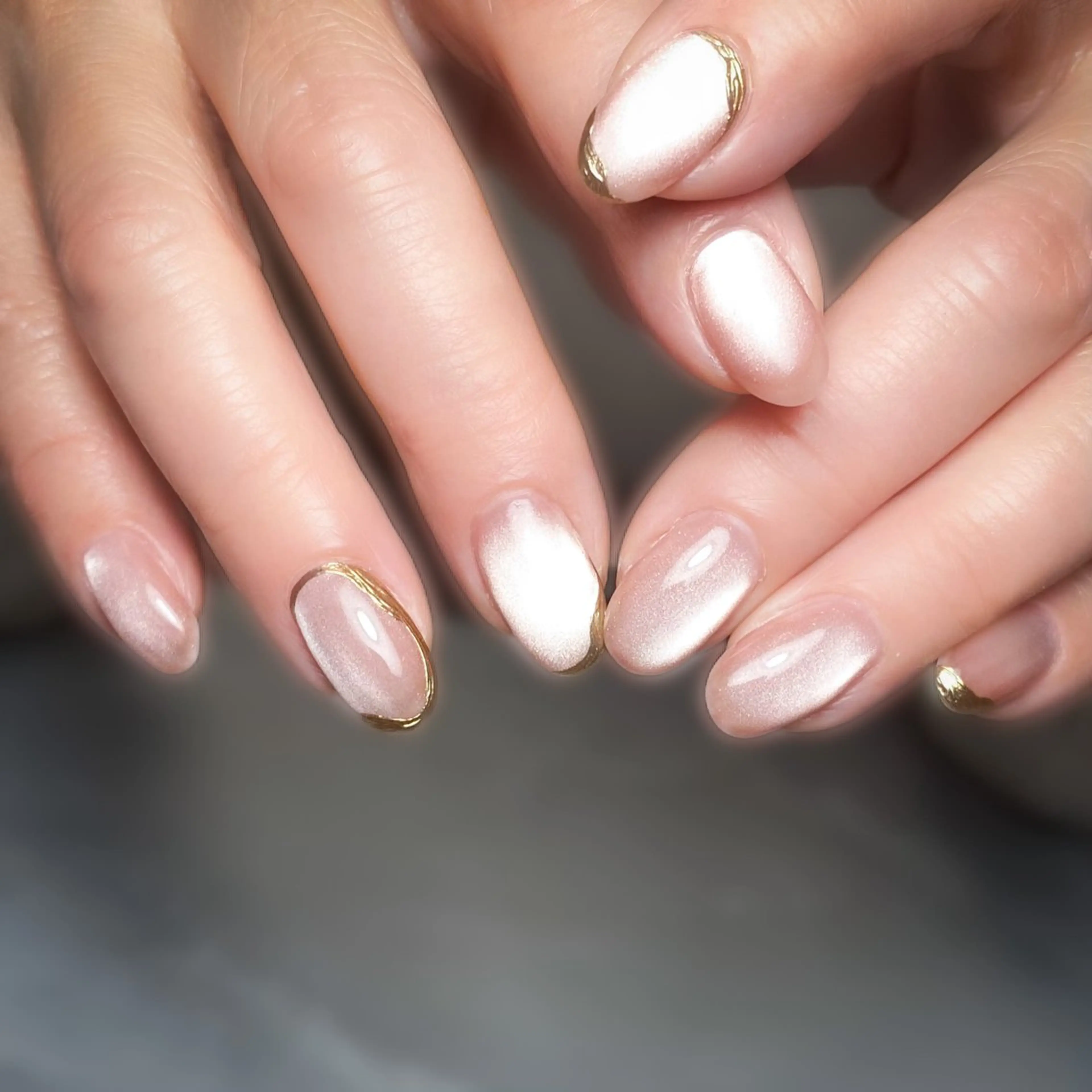 ネイル &.nail/ ニュアンス/持込み可のネイルデザイン