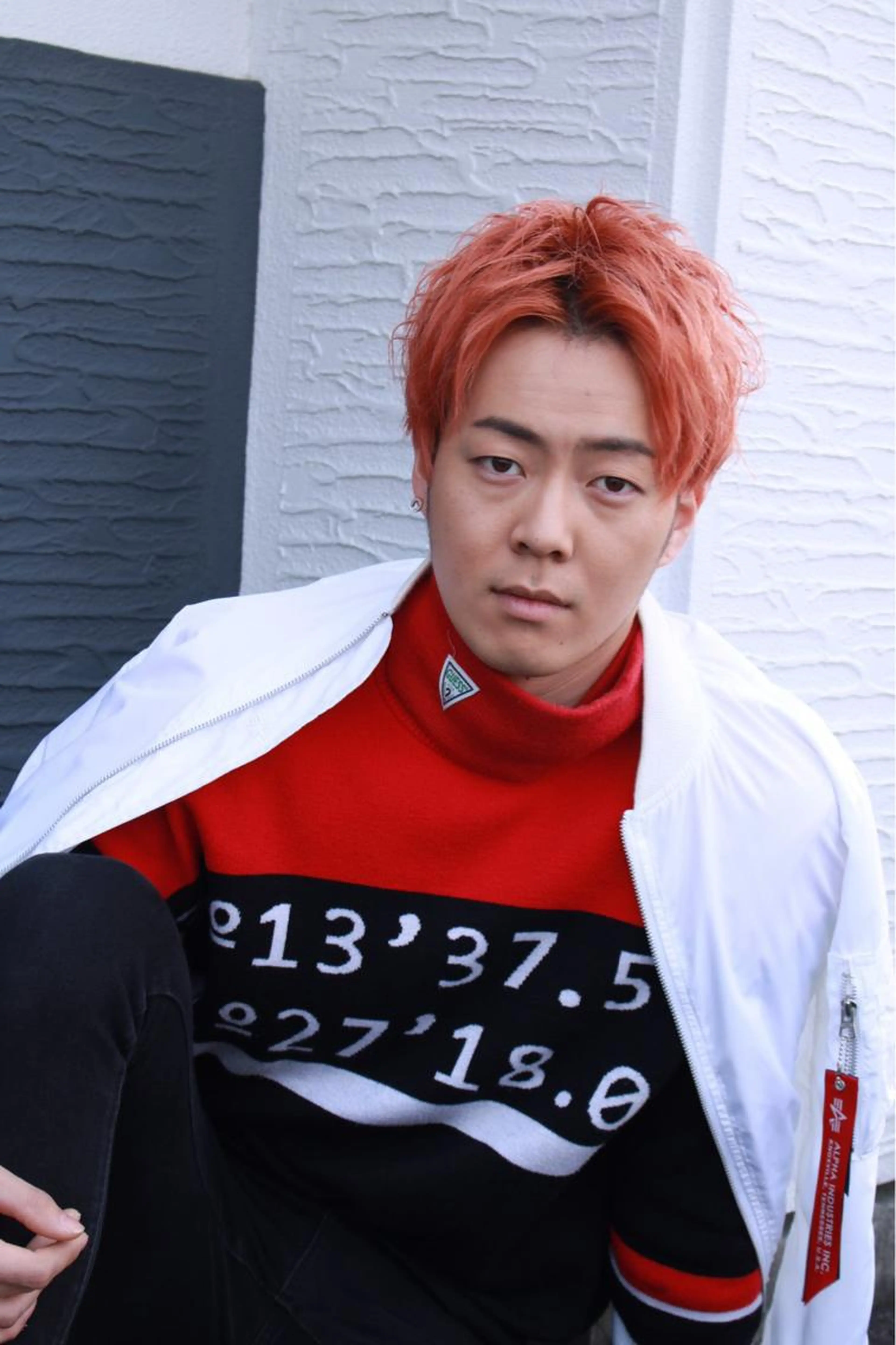 [men's]cut +Wカラーの写真