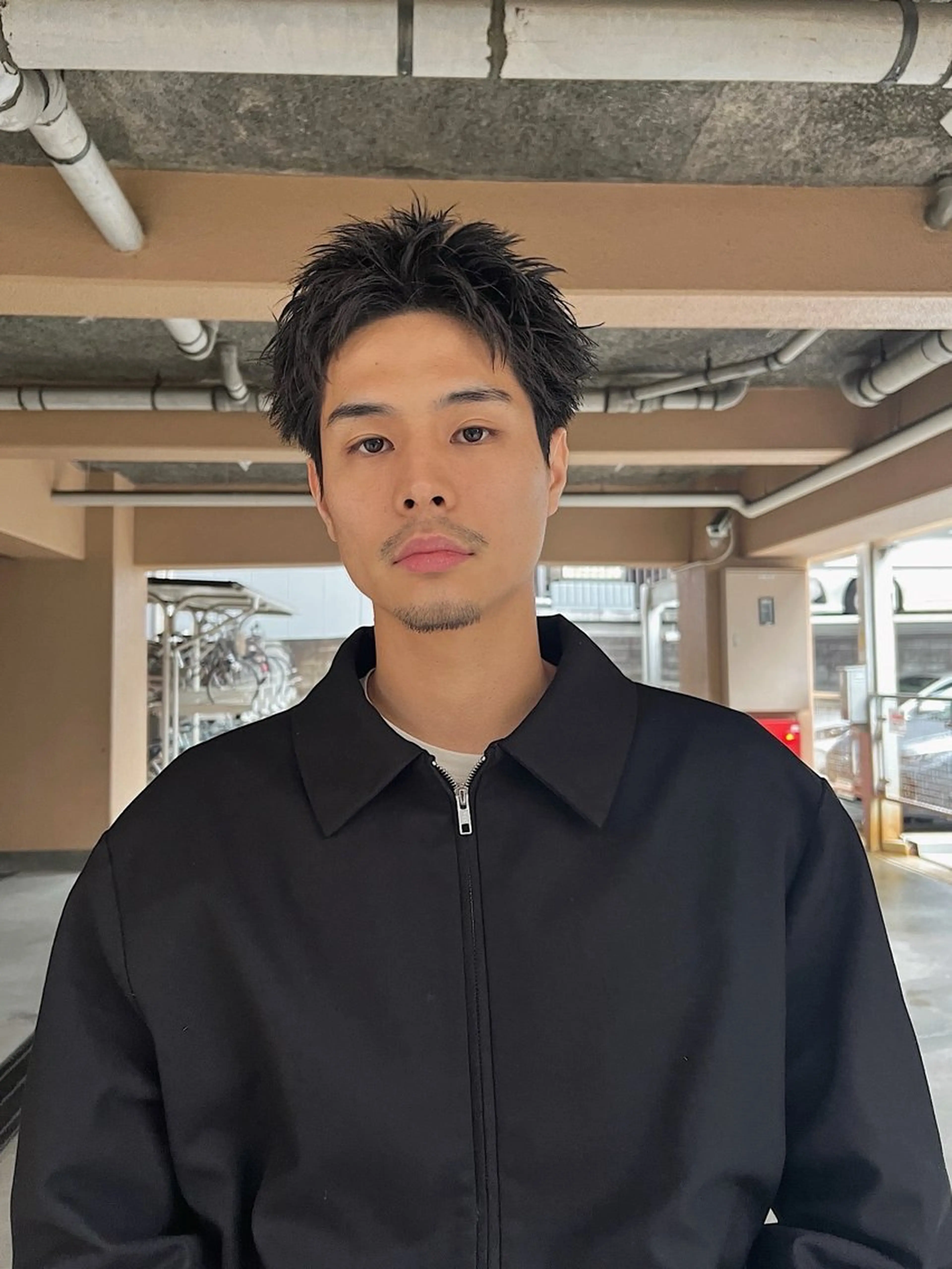 ショート メンズ スパイキーショート ショートヘア カット 大阪メンズパーマ /スパイキー/らいのヘアスタイル