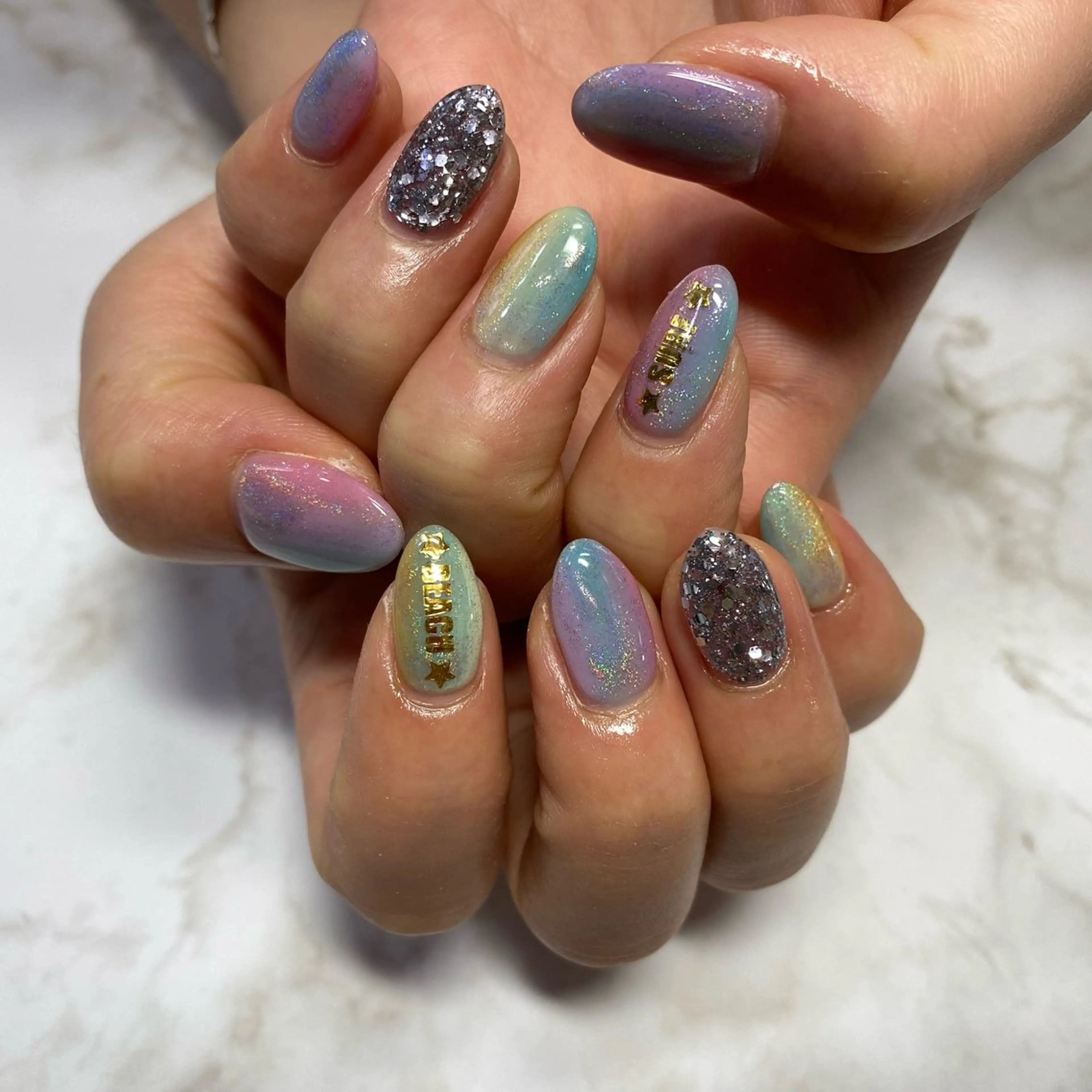 ネイル mahalo nail salon所属・野々山 亜美のネイルデザイン